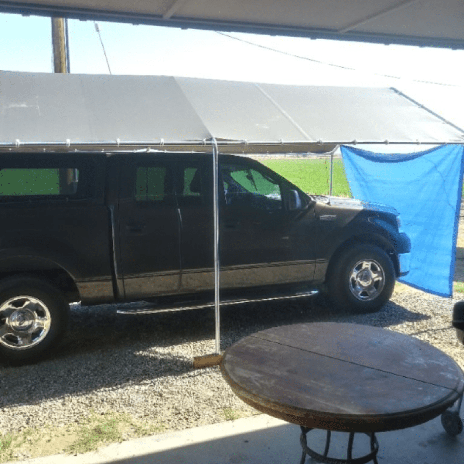 Large Carport Garage Car Port Shelter 3m x 6m Heavy Duty Galvanised Steel Tent - Home and Garden Furniture Shop - rustic - furniture