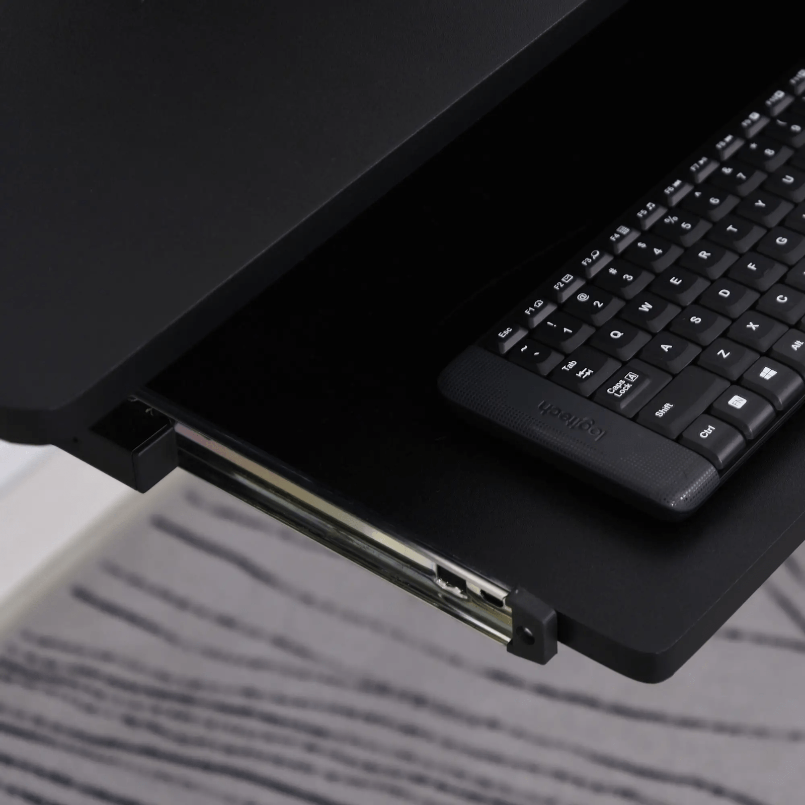 Large Corner Computer Desk Work Monitor Stand Home Office Gaming Desk L Shaped - Home and Garden Furniture Shop - rustic - furniture