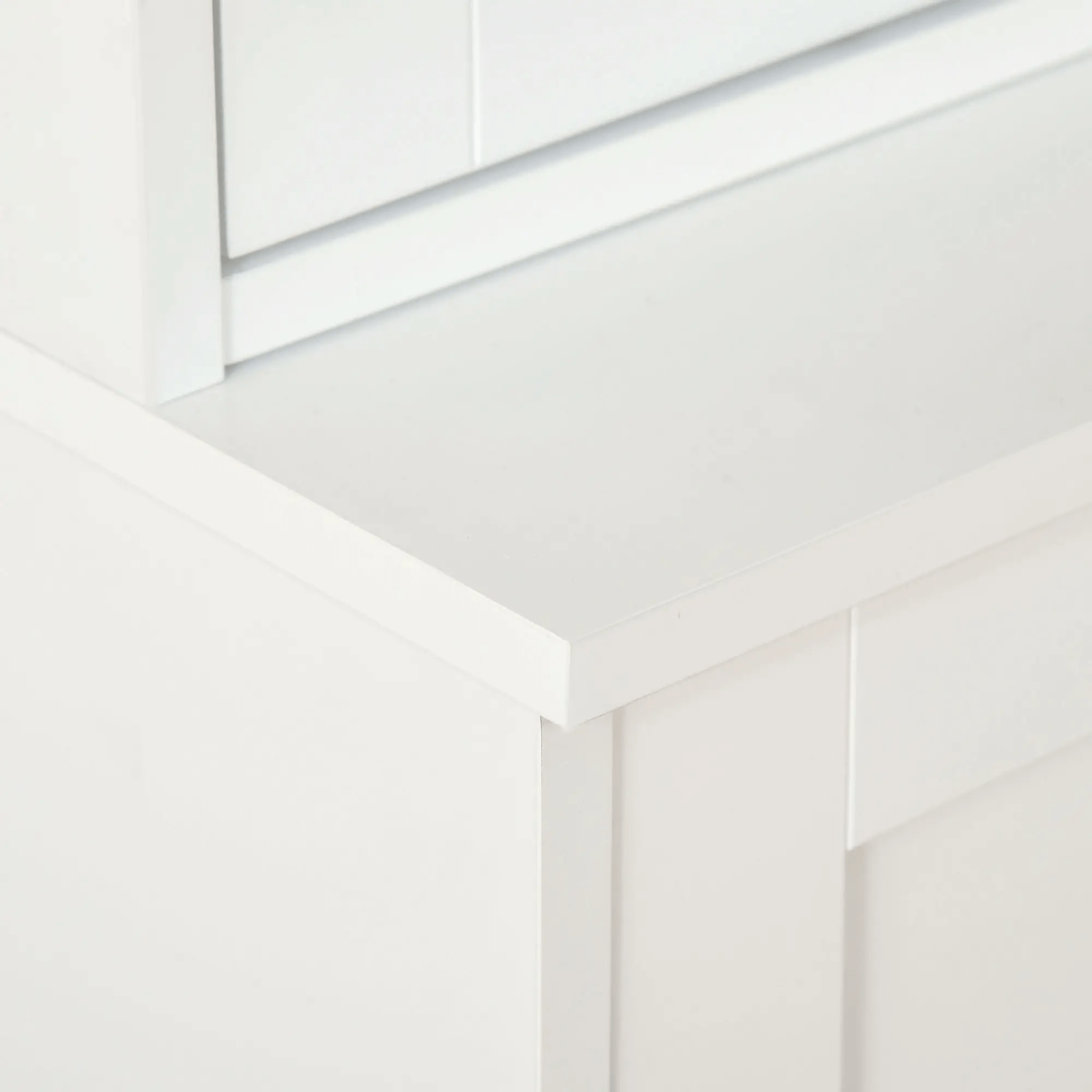Large Freestanding Kitchen Pantry Cupboard Larder Storage Cabinet Glass Doors - Home and Garden Furniture Shop - #rustic - furniture#