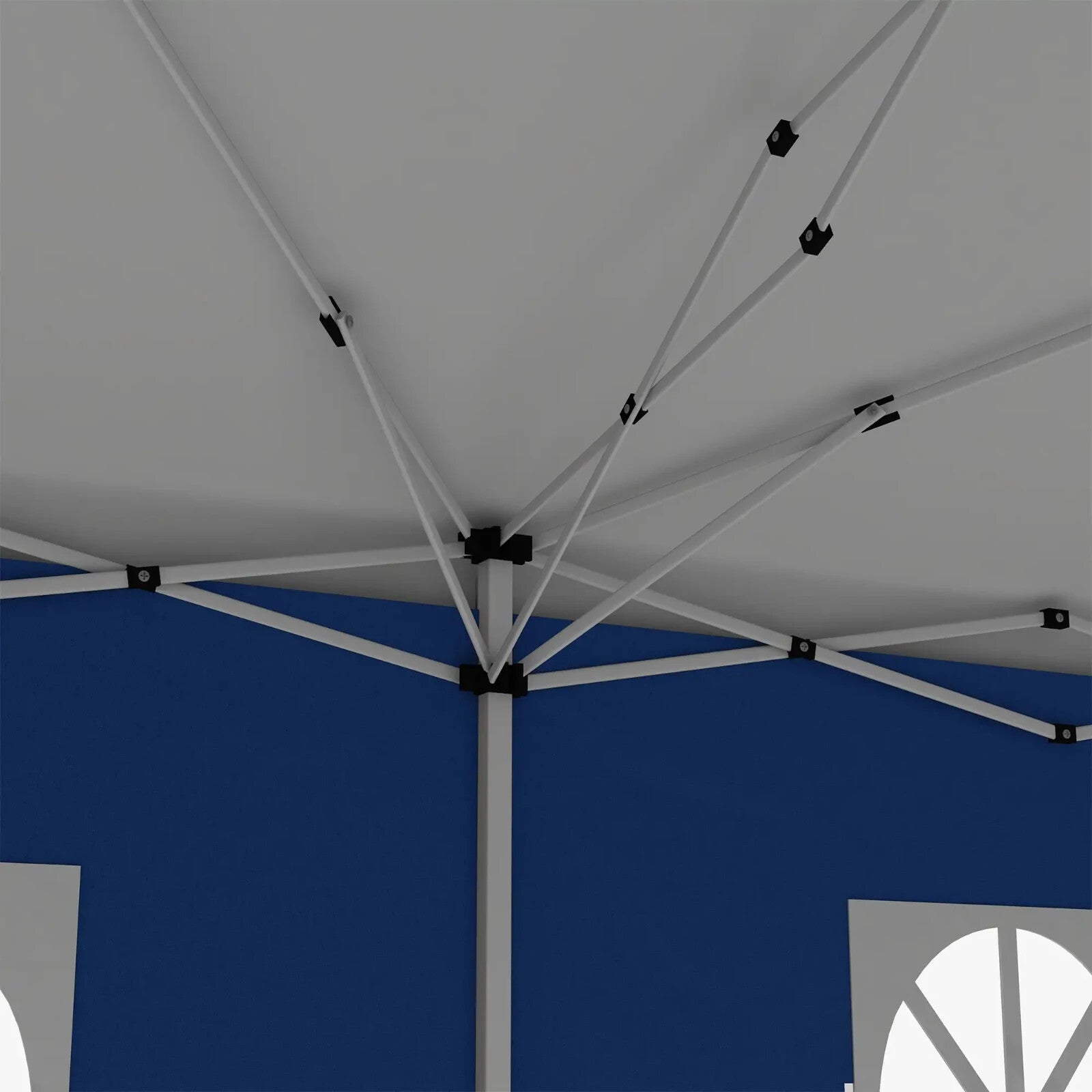 Large Gazebo 6m x 3m Garden Heavy Duty Pop Up Marquee Party Tent Wedding Canopy - Home and Garden Furniture Shop - rustic - furniture