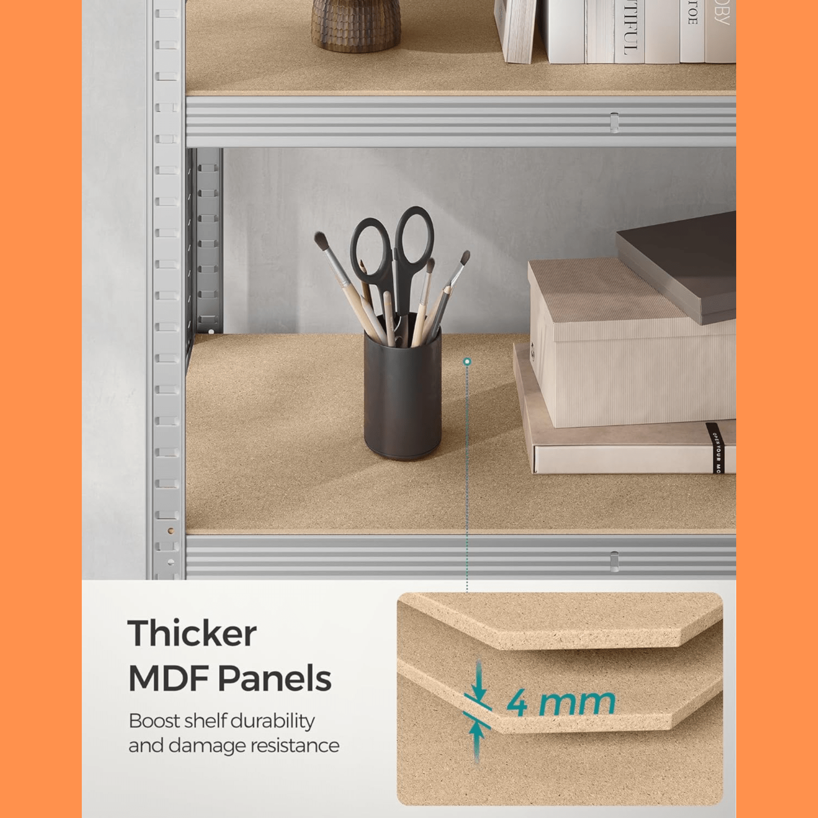 Large Heavy Duty Industrial Garage Shelves Set of 2 Adjustable Shelving Units - Home and Garden Furniture Shop - rustic - furniture