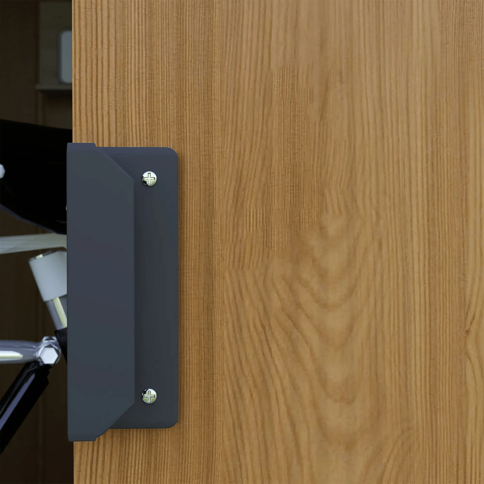 Large Metal Garden Shed 8 x 6ft Wood Effect Tool Storage Sliding Door Lockable - Home and Garden Furniture Shop - rustic - furniture