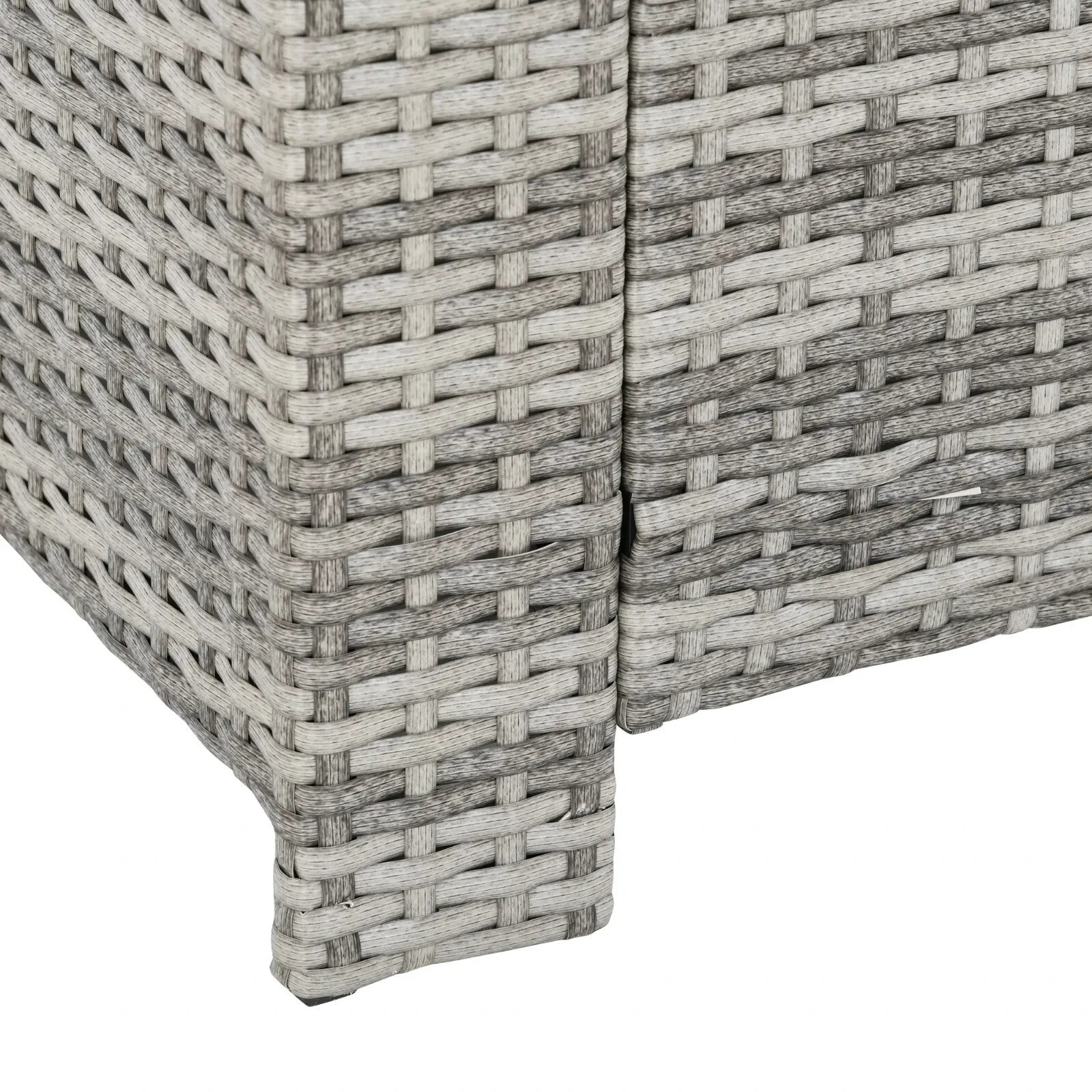 Large Rattan Patio Sofa Set Cushion Outdoor Garden Furniture Table Armchairs Set - Home and Garden Furniture Shop - rustic - furniture