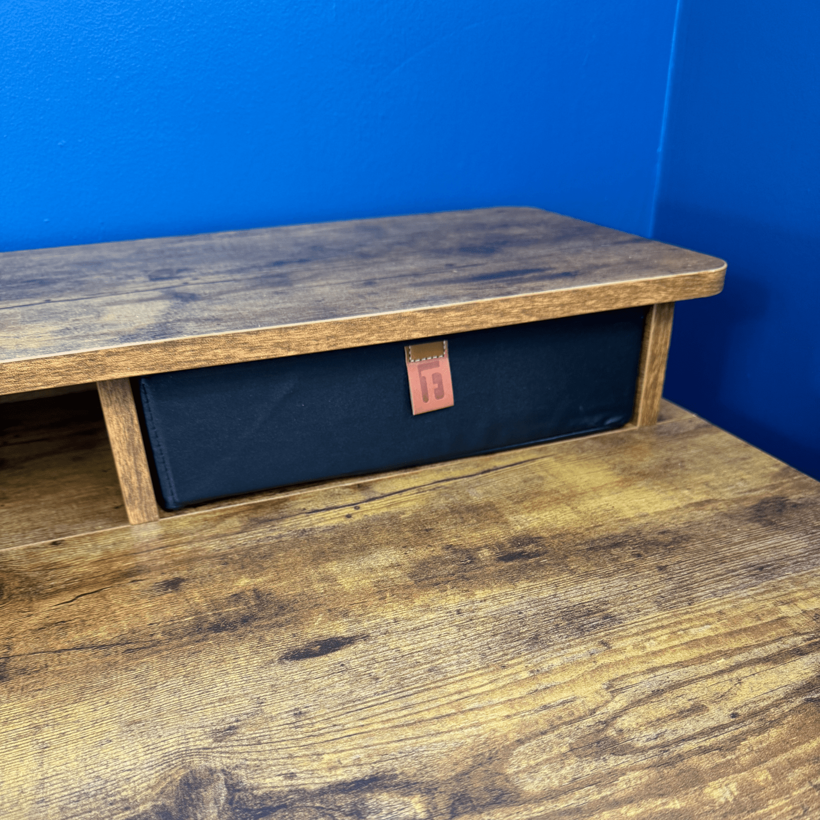 Large Rustic Electric Standing Desk Home Office Studio Monitor Stand Drawers NEW - Home and Garden Furniture Shop - #rustic - furniture#