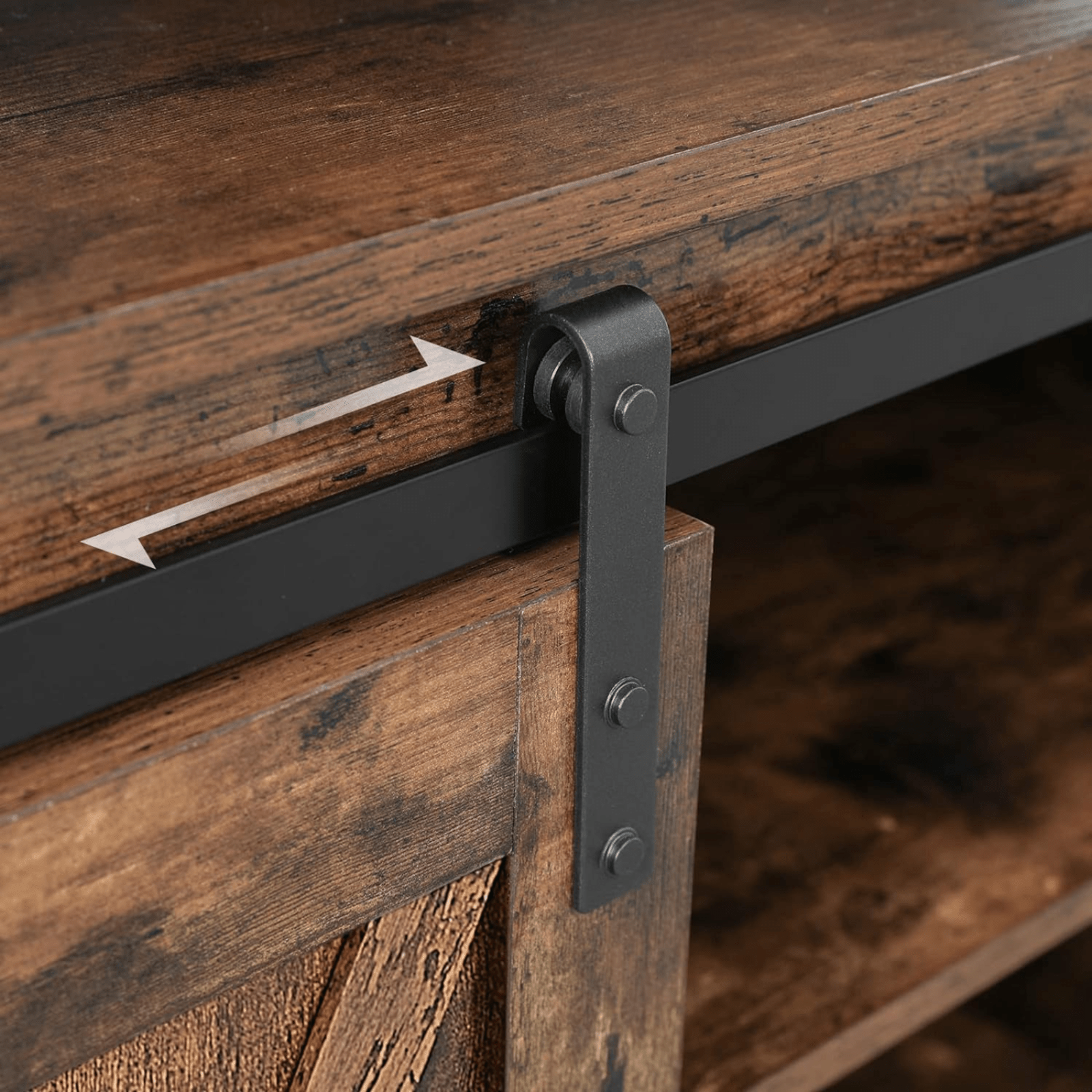 Large Rustic TV Stand Cabinet TV Unit Storage Media Center Living Room Furniture - Home and Garden Furniture Shop - rustic - furniture