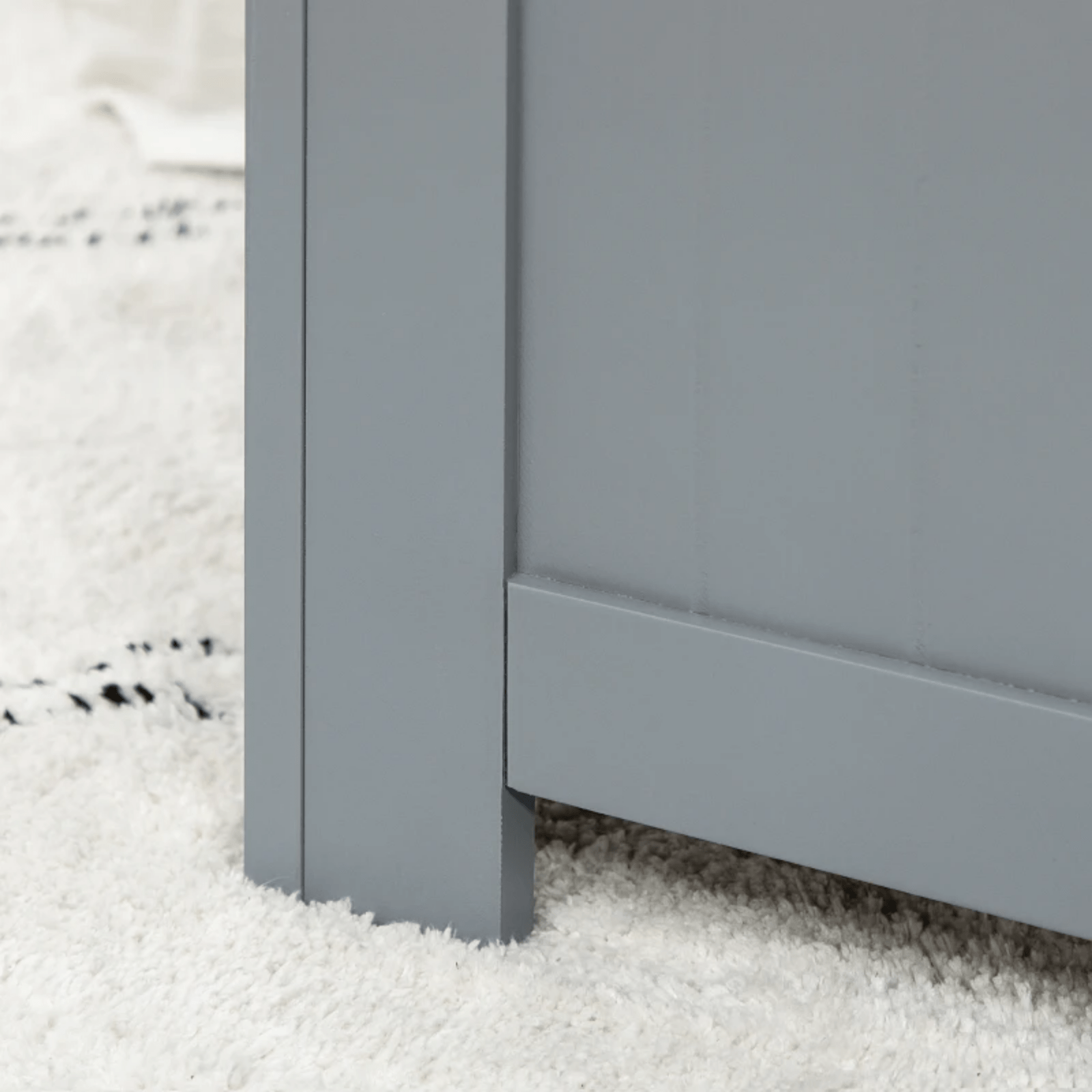 Large Storage Box Toy Chest Window Seat Bedroom Bed End Seat Ottomon Safety Lid - Home and Garden Furniture Shop - rustic - furniture