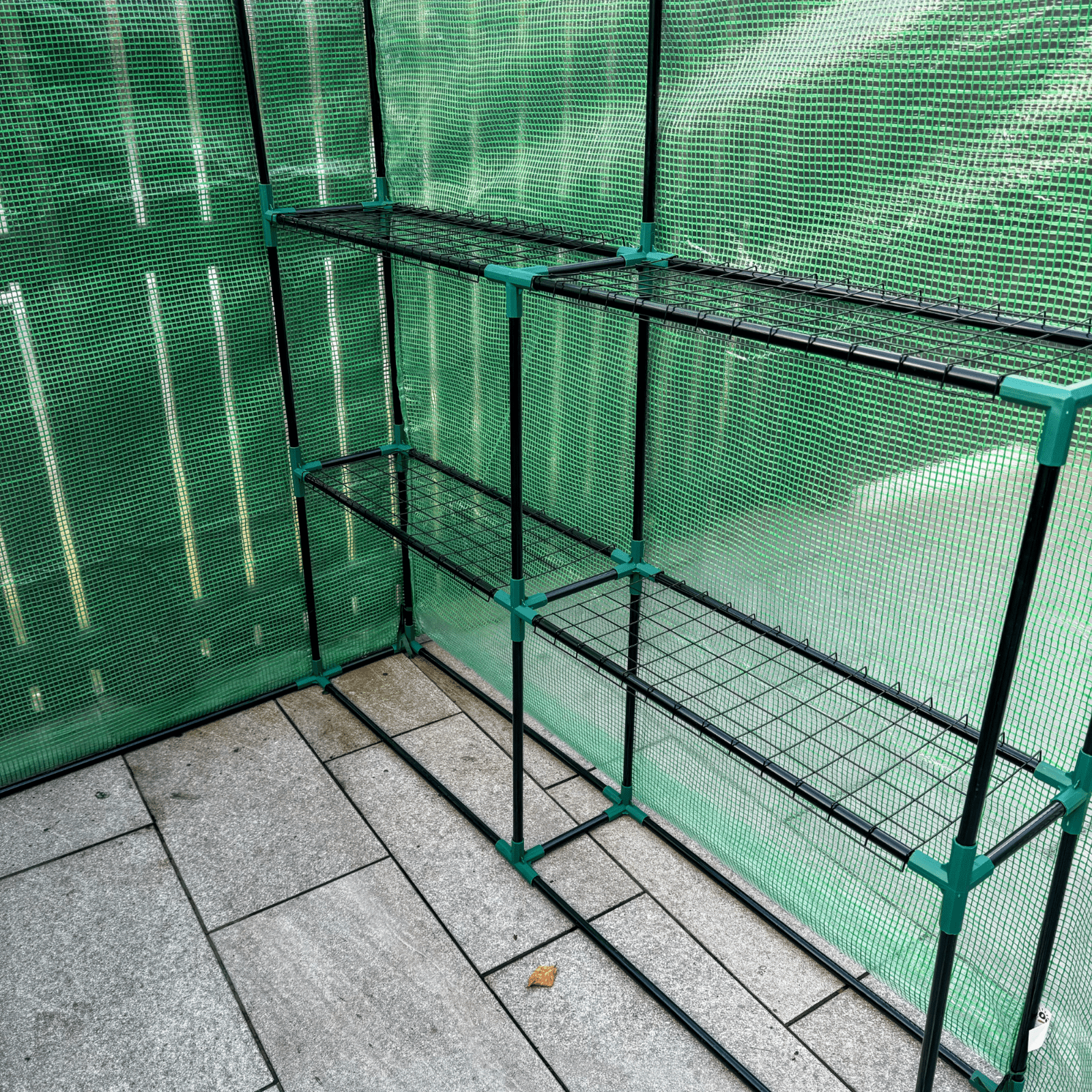 Large Walk In Greenhouse PVC Frame Shelves Reinforced Garden Plant Grow Nursery - Home and Garden Furniture Shop - rustic - furniture