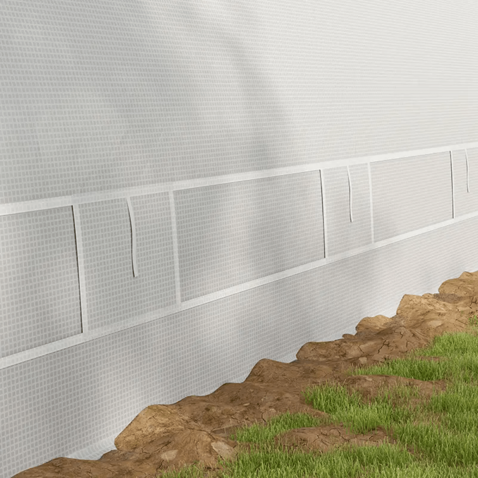 Large Walk In Polytunnel Greenhouse Plant Tent Metal Frame Outdoor Grow House - Home and Garden Furniture Shop - rustic - furniture