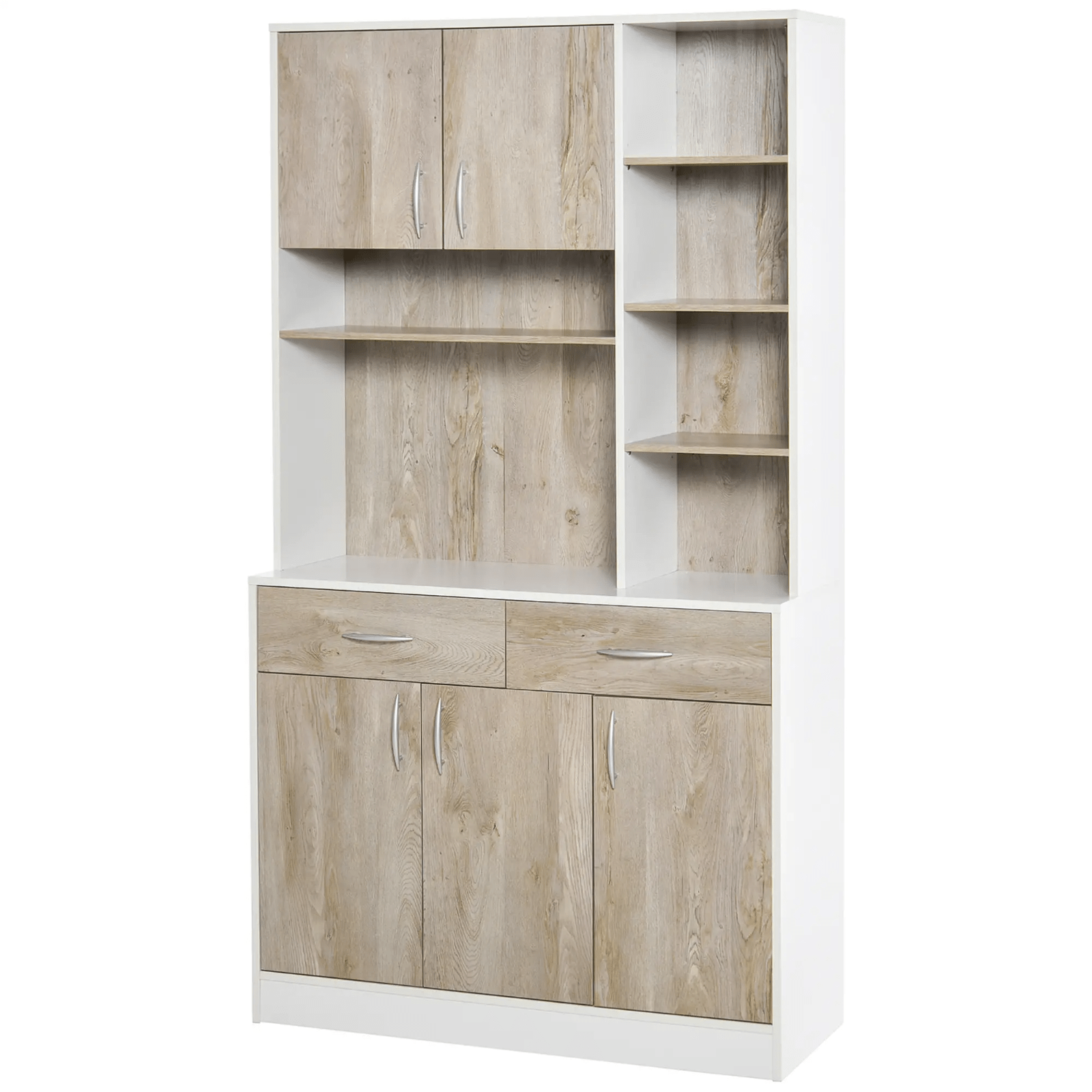 Larger Kitchen Larder Cupboard Buffet Storage Cabinet Server Sideboard Drawers - Home and Garden Furniture Shop - #rustic - furniture#