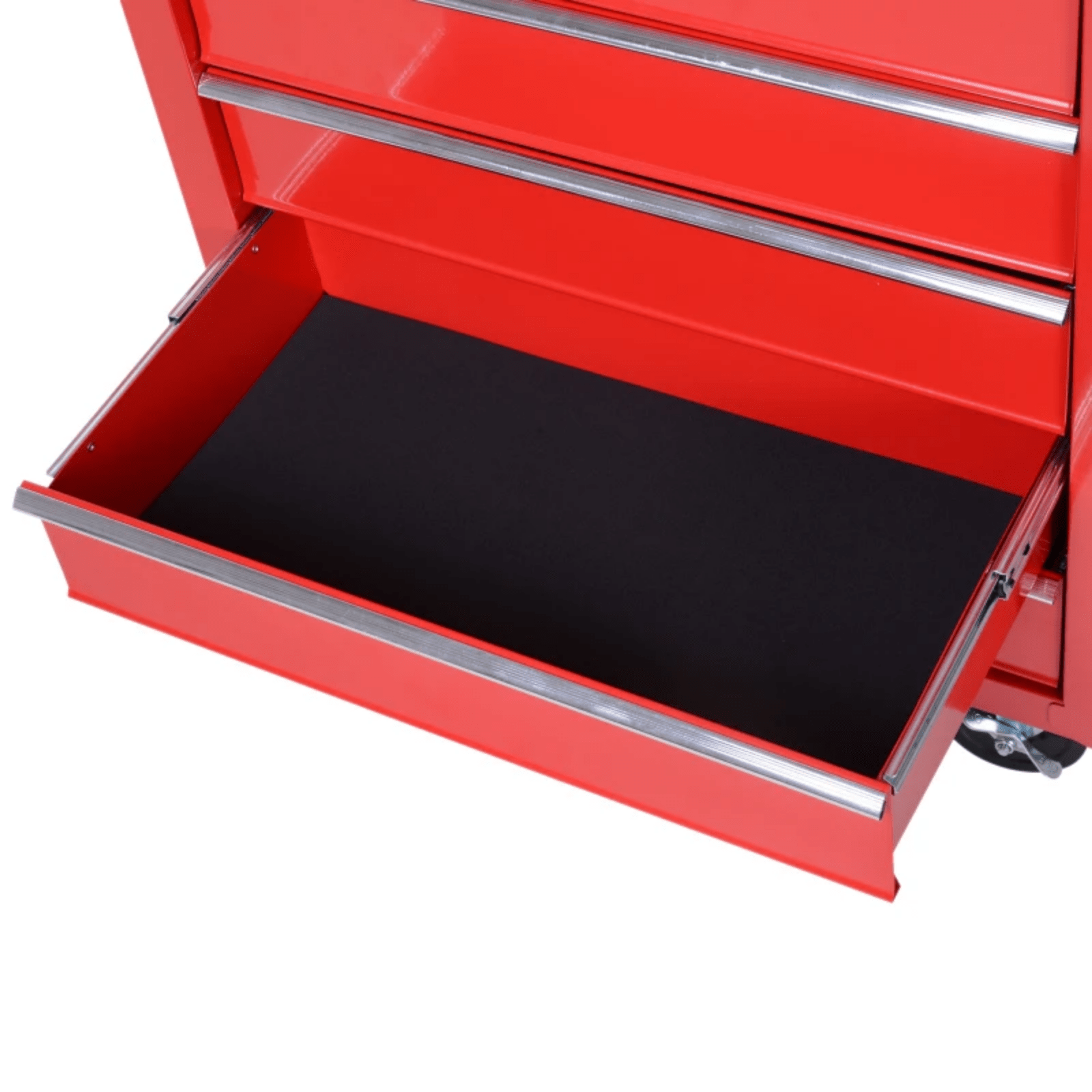 Mechanic Roller Tool Cabinet Storage Chest Box Garage Workshop 7 Drawers Red Set - Home and Garden Furniture Shop - rustic - furniture