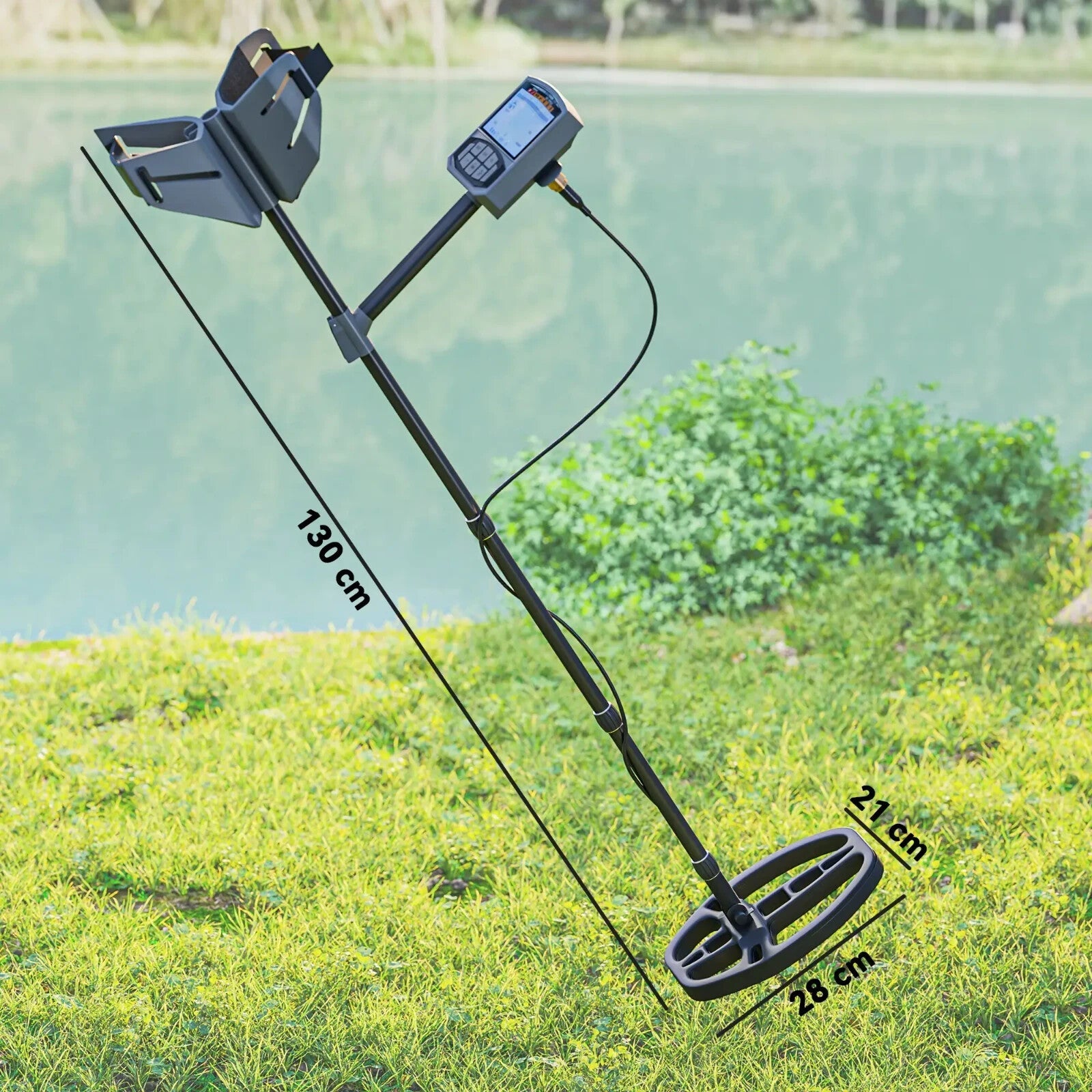 Metal Detector for Adults Beginners Gold Detector Waterproof Coil High Accuracy - Home and Garden Furniture Shop - rustic - furniture