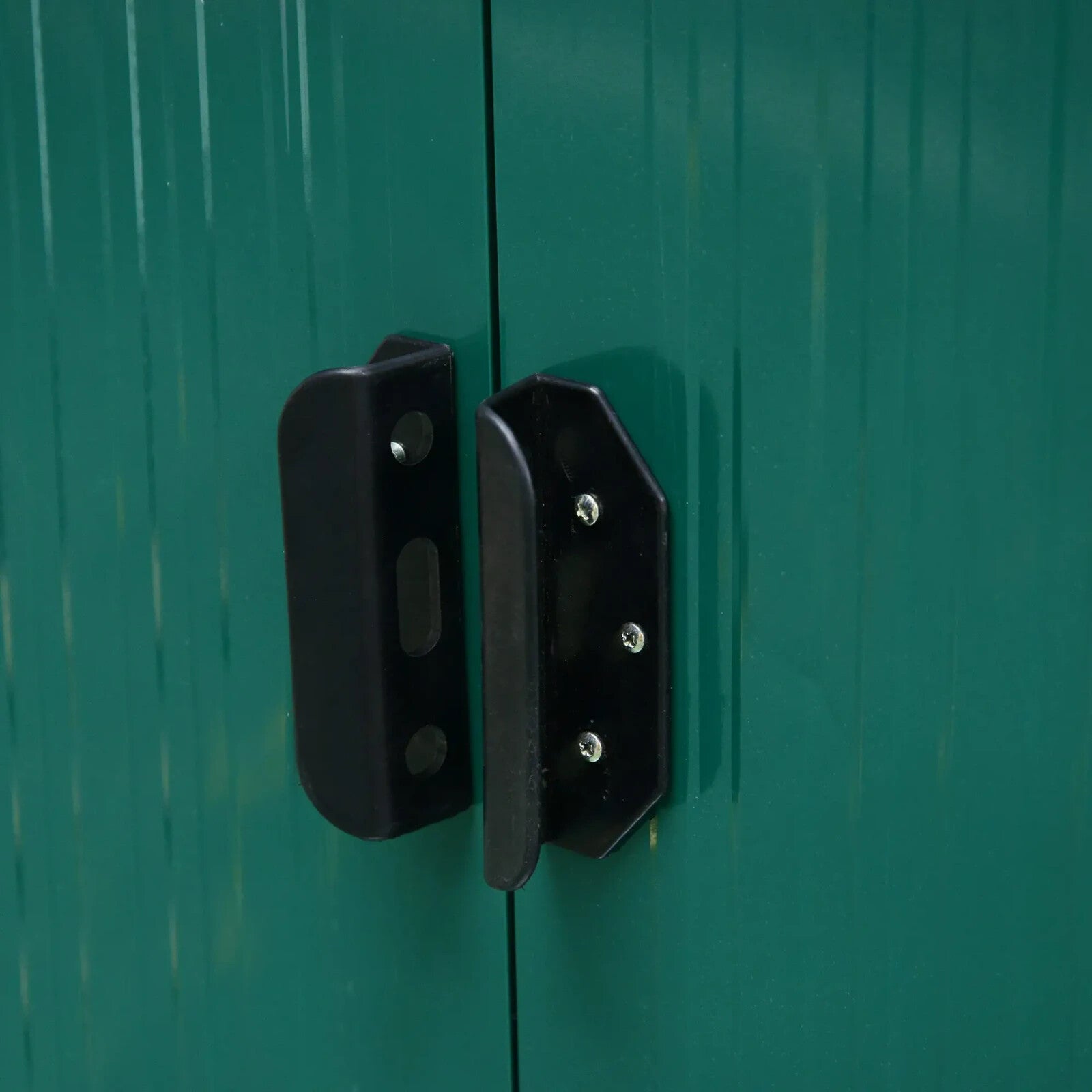 Metal Garden Shed 260L x 133W x 200Hcm Tool Storage with Foundation Ventilation - Home and Garden Furniture Shop - rustic - furniture