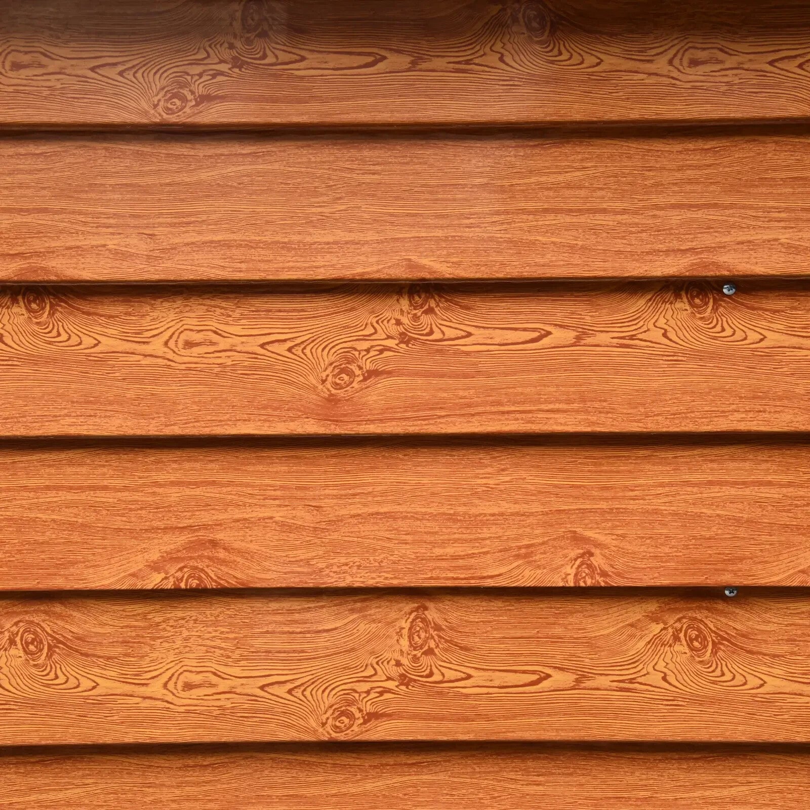 Metal Garden Shed Wood Effect Tool Storage Shed Sliding Door 6.5 x5ft Outdoor - Home and Garden Furniture Shop - rustic - furniture