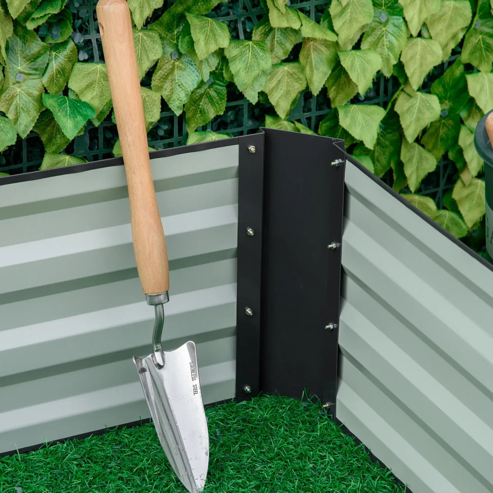 Metal Raised Garden Bed Large Outdoor Planter Box for Vegetables Herbs Flowers - Home and Garden Furniture Shop - rustic - furniture