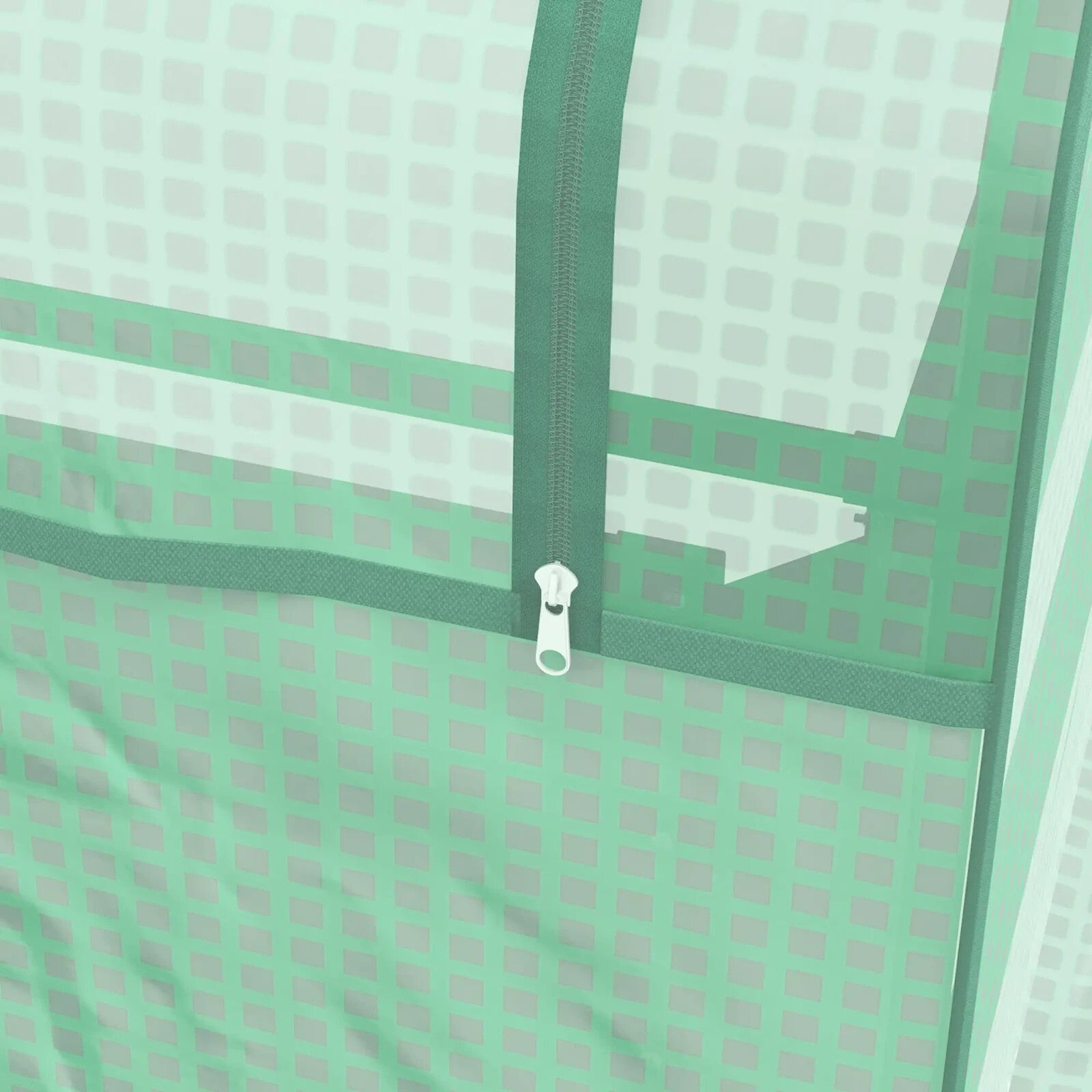 Metal Raised Garden Bed with Cover Greenhouse Planter Box for Herbs Vegetables - Home and Garden Furniture Shop - rustic - furniture