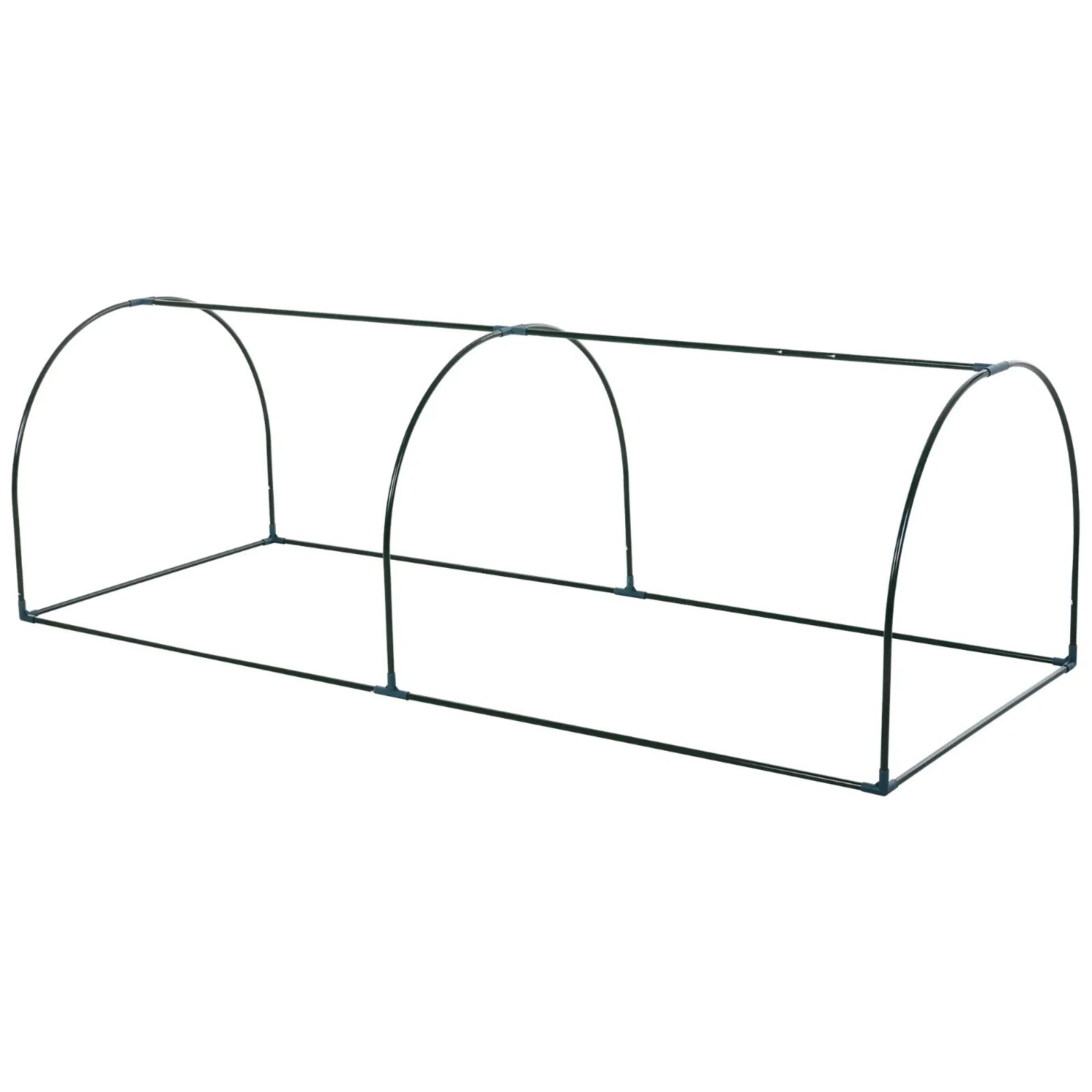 Mini Polytunnel Greenhouse Portable Water Resistant w/ Zipped Doors Transparent - Home and Garden Furniture Shop - rustic - furniture