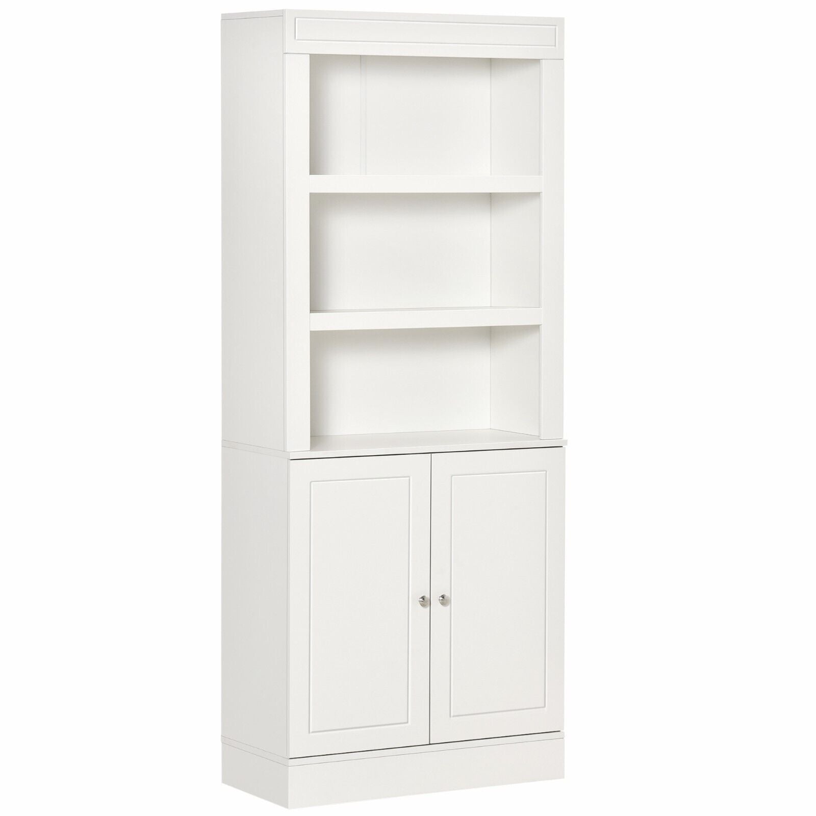 Modern Kitchen Larder Cupboard Pantry Storage Cabinet Adjustable Shelves White - Home and Garden Furniture Shop - #rustic - furniture#