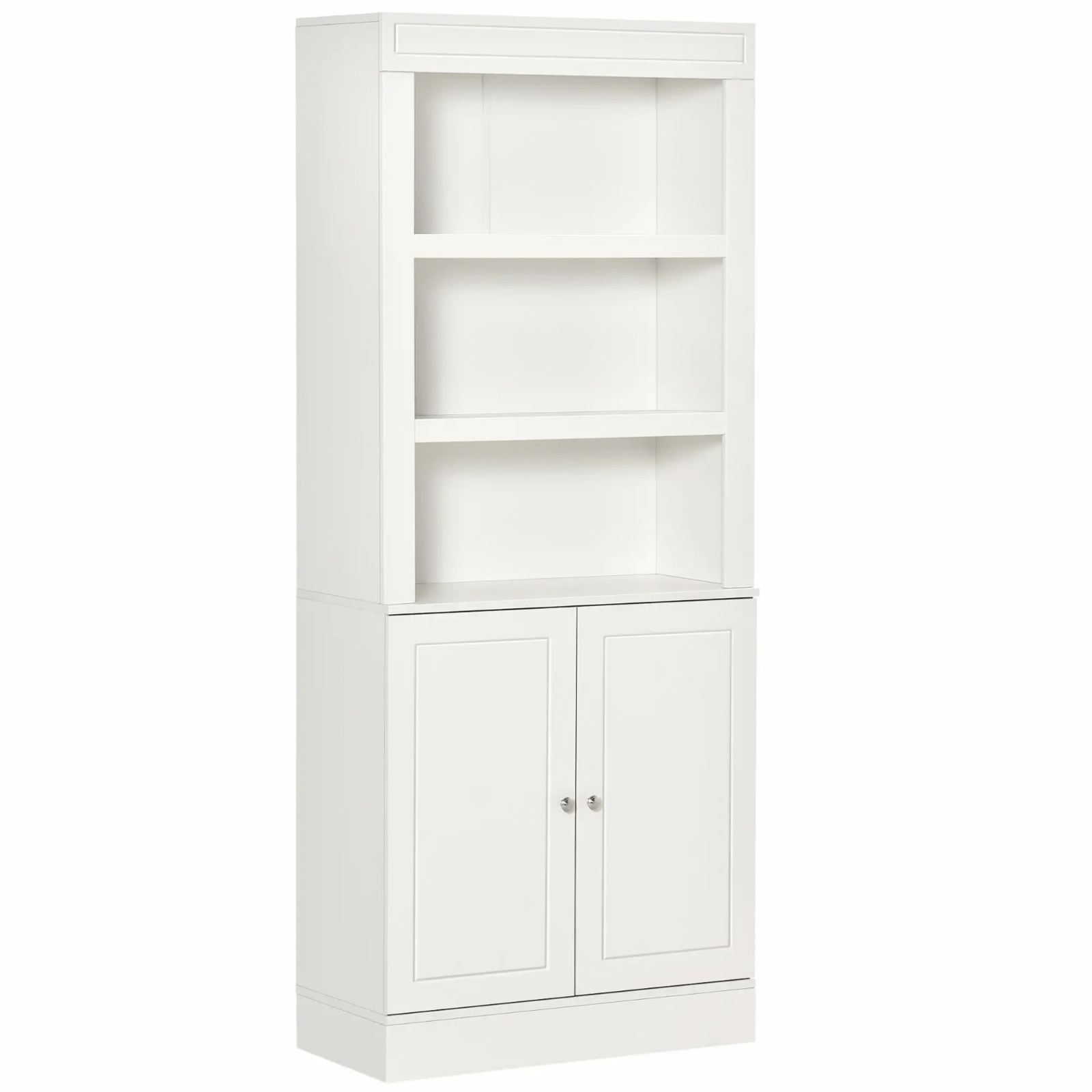 Modern Kitchen Larder Cupboard Pantry Storage Cabinet Adjustable Shelves White - Home and Garden Furniture Shop - #rustic - furniture#