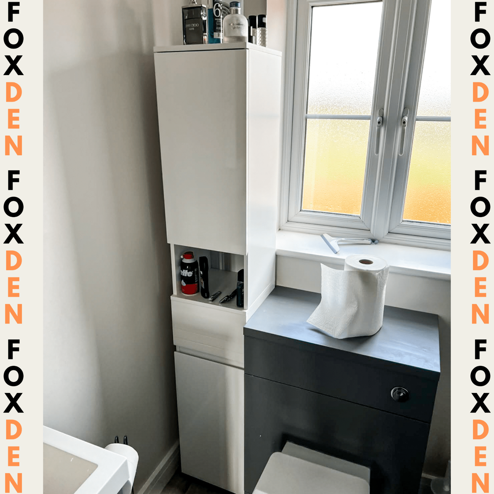 Modern Tall Bathroom Cabinet Storage Unit 2 Door Drawer Shelves Tallboy Cupboard - Home and Garden Furniture Shop - rustic - furniture