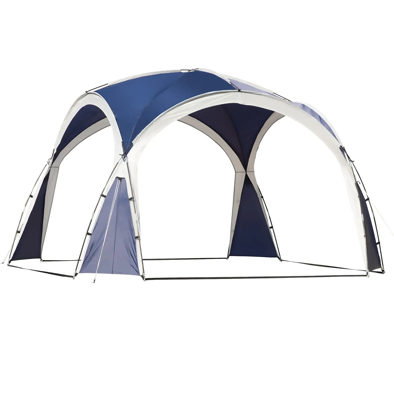 Outdoor Gazebo Shelter Event Party Tent for Camping or Garden Use 3.5m x 3.5m - Home and Garden Furniture Shop - rustic - furniture