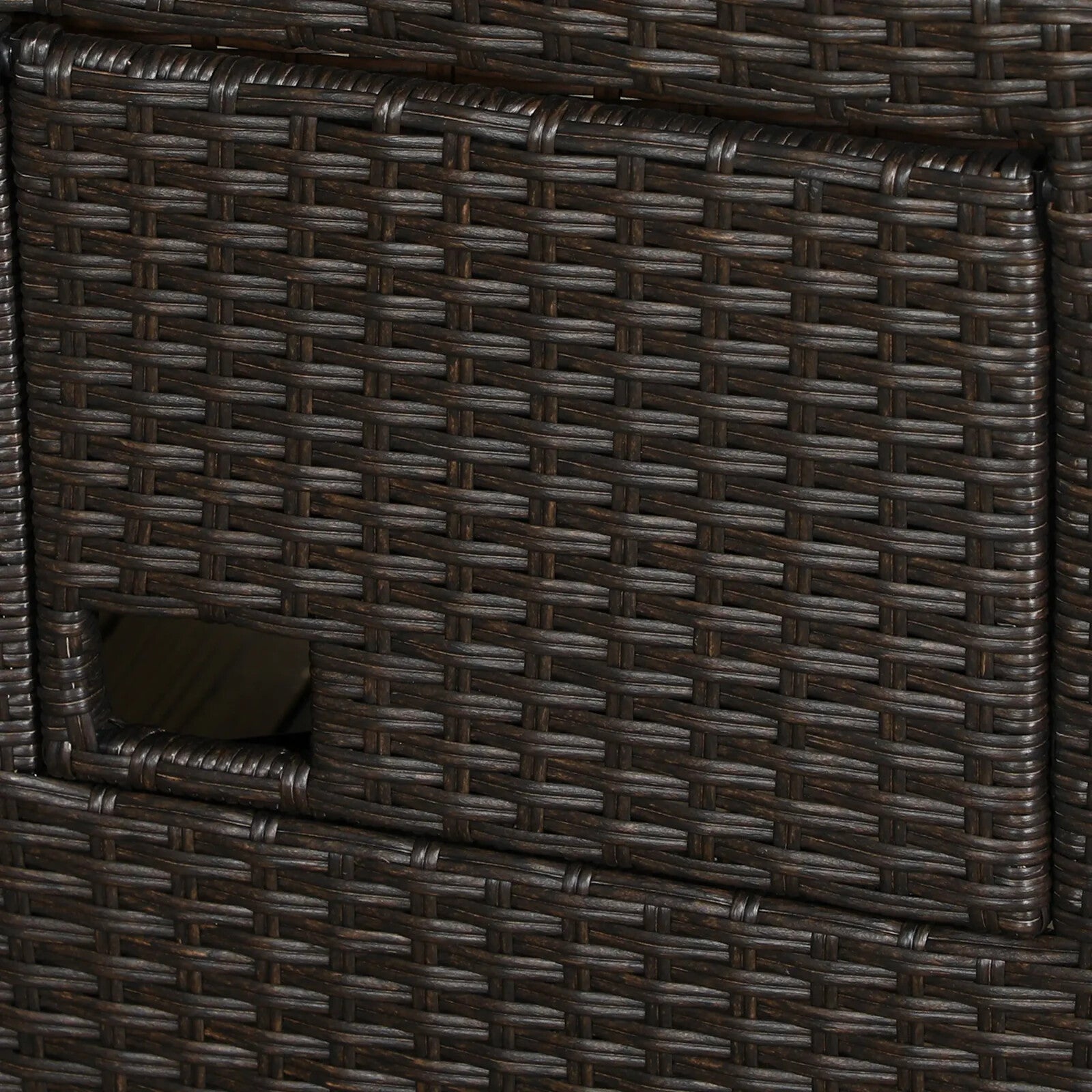 Outdoor Rattan Reclining Lounge Chair with Adjustable Backrest Garden Furniture - Home and Garden Furniture Shop - rustic - furniture