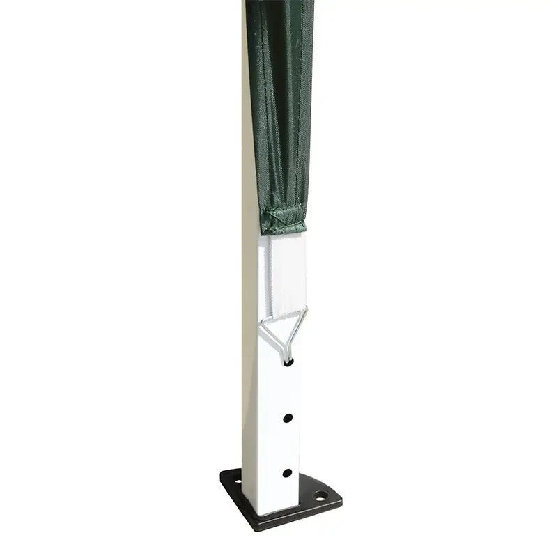 Pop Up Gazebo Marquee Tent Steel Frame w/ Carrying Bag & Adjustable Height Green - Home and Garden Furniture Shop - rustic - furniture