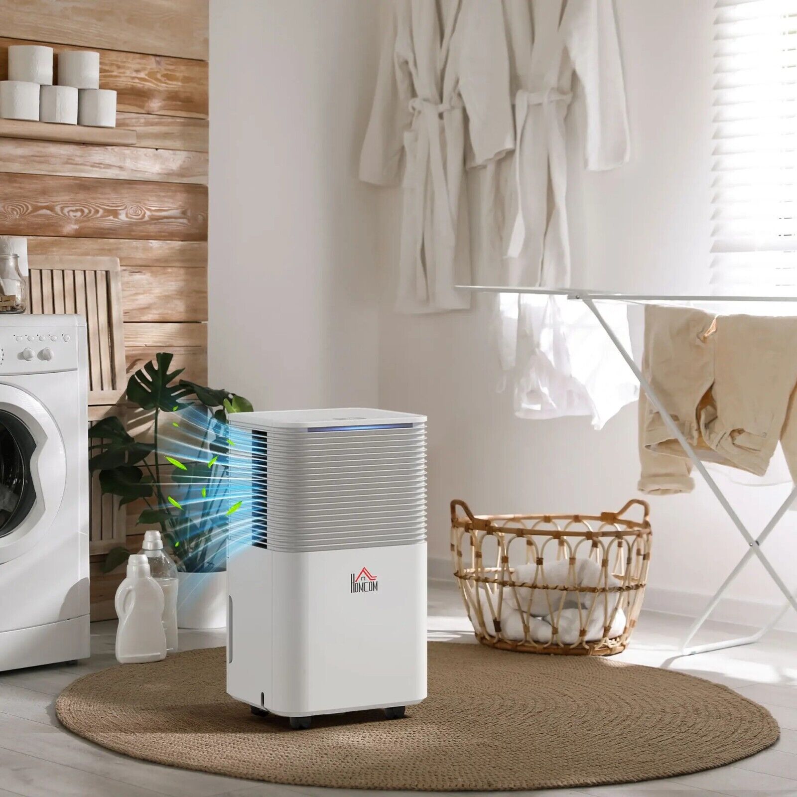 Portable Electric Air Dehumidifier 10L Day Quiet Dehumidifier Drying Clothes Wet - Home and Garden Furniture Shop - #rustic - furniture#