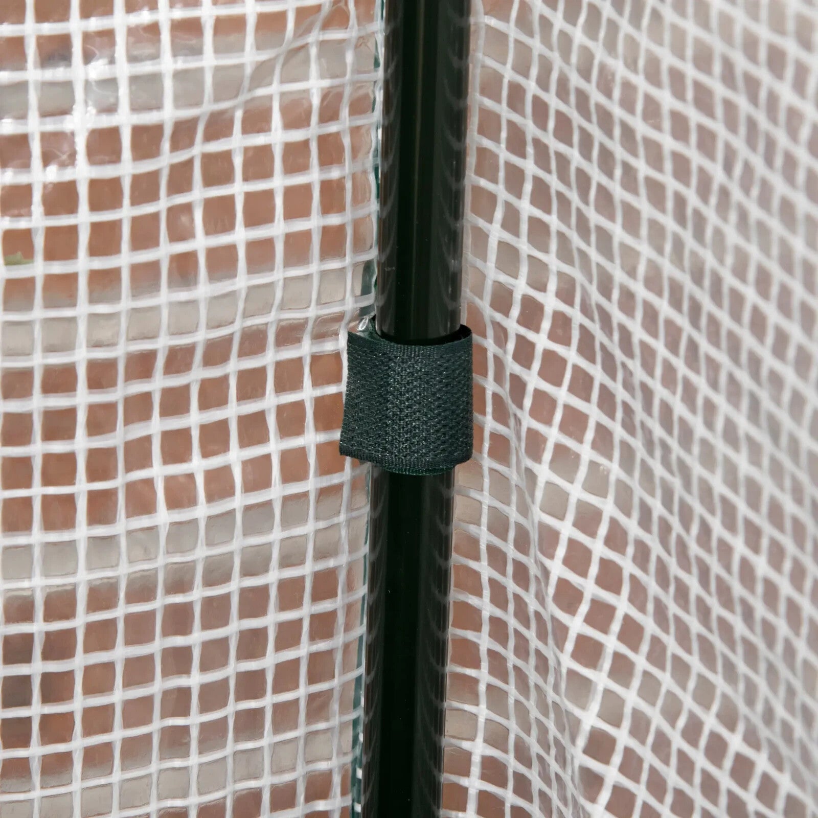 Raised Box Planter Bed PE Cover UV Resistant with Roll - Up Zipper Door Dark Grey - Home and Garden Furniture Shop - rustic - furniture