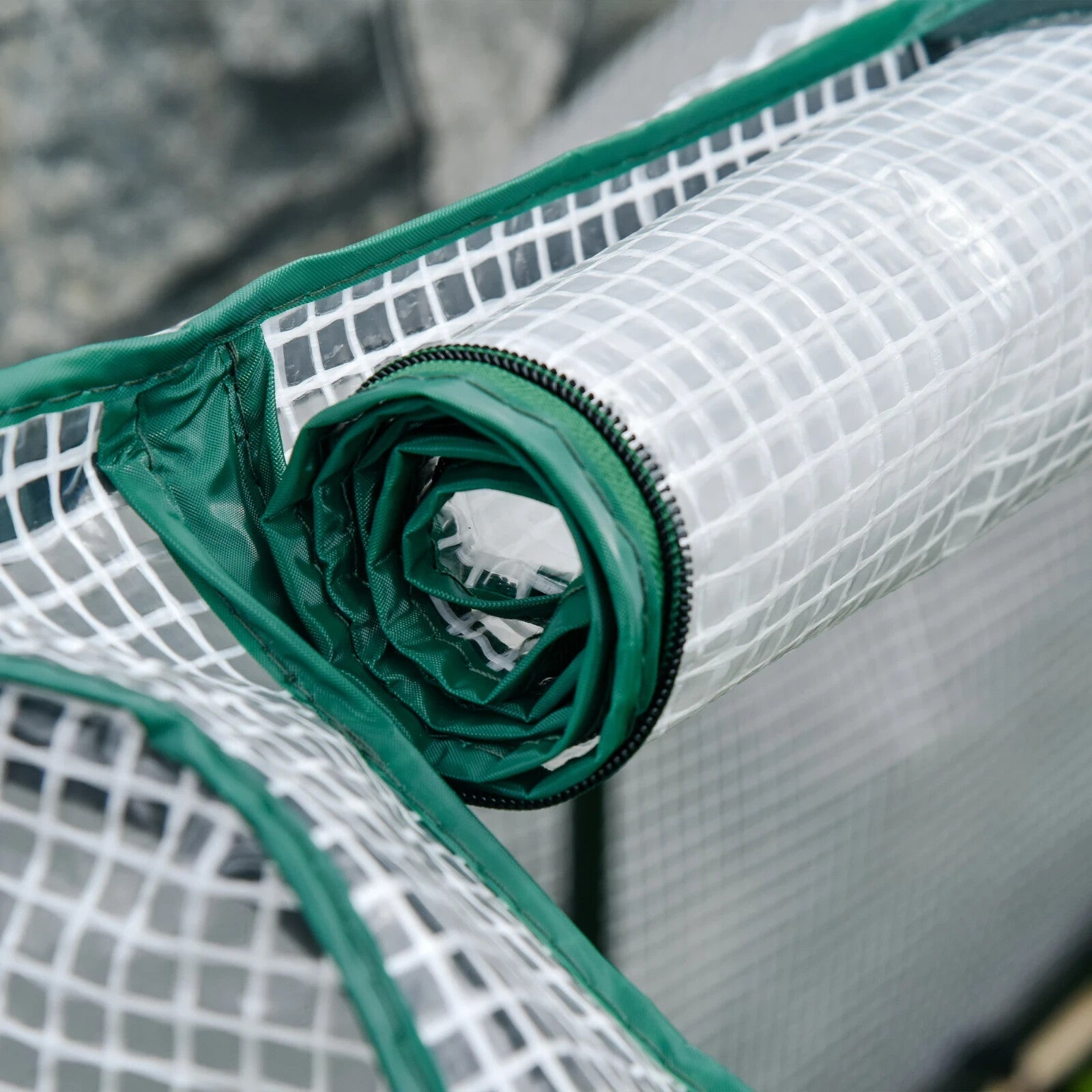 Raised Garden Bed Elevated Wood Planter Box with PE Cover Outdoor 121x55x117 cm - Home and Garden Furniture Shop - rustic - furniture