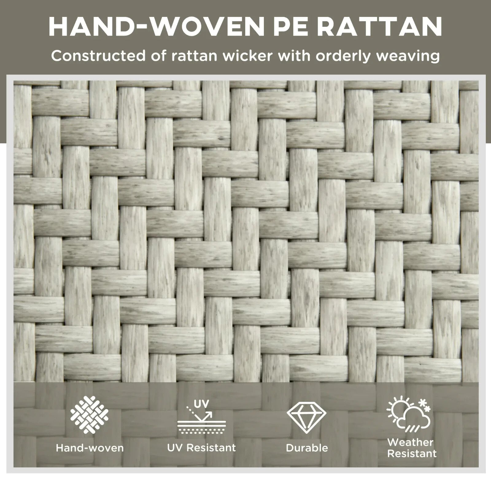 Rattan Sun Lounger Chaise with 5 Position Backrest and Wheels for Patio Garden - Home and Garden Furniture Shop - rustic - furniture