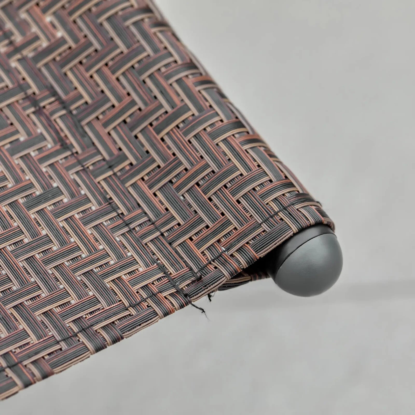 Rocking Sun Lounger Zero Gravity Chair Recliner Seat with Padded Pillow Brown - Home and Garden Furniture Shop - rustic - furniture