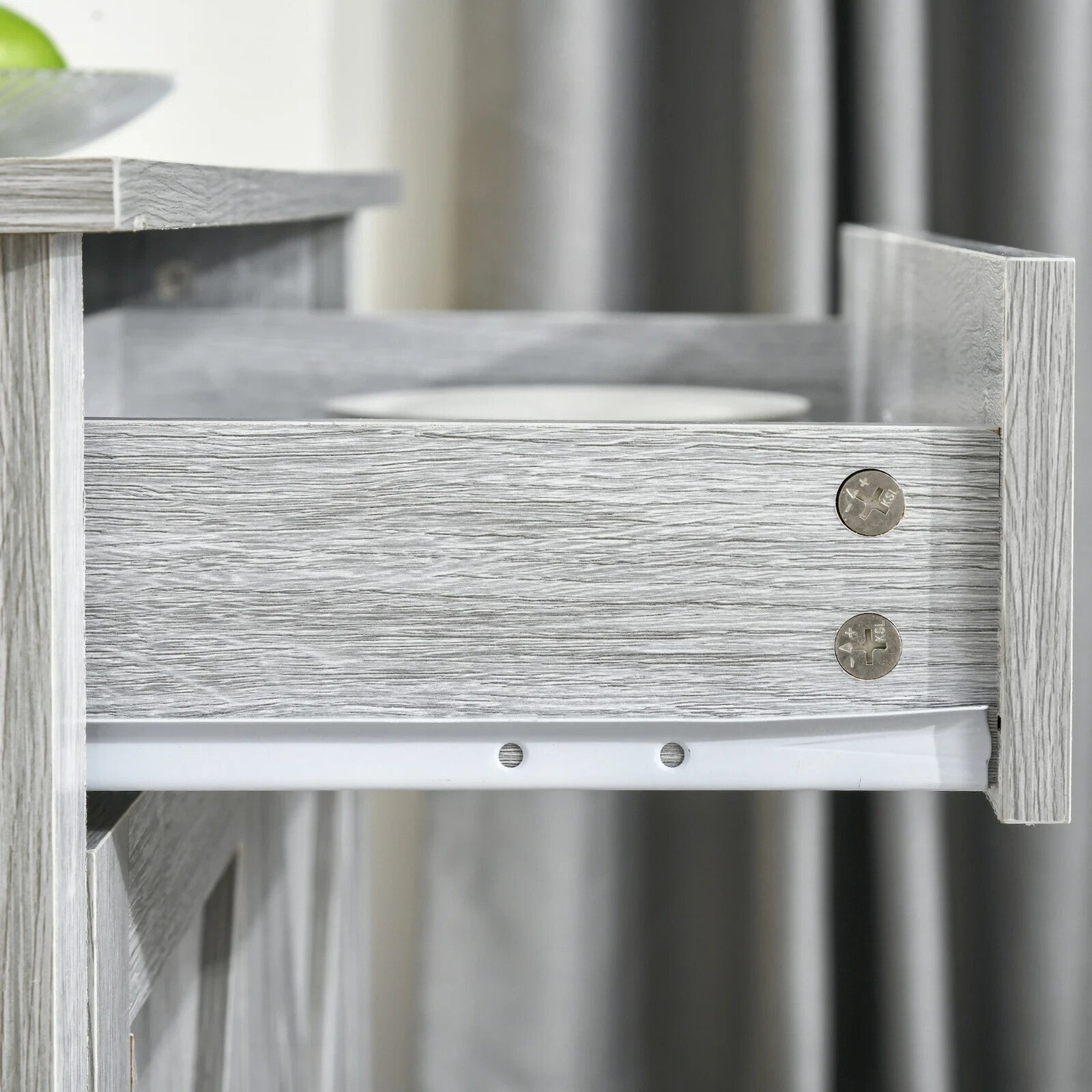 Rustic Grey Sideboard Cabinet Kitchen Organisation Living Room Cupboard Storage - Home and Garden Furniture Shop - rustic - furniture