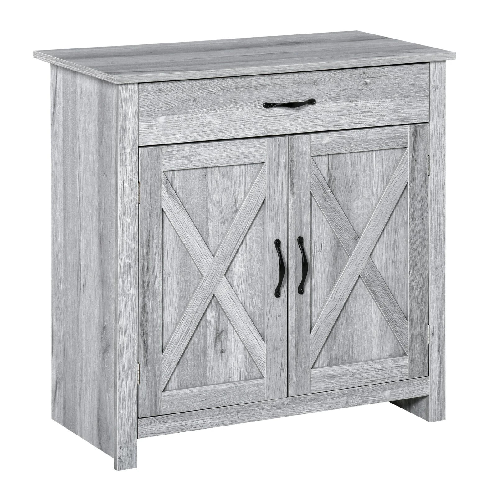 Rustic Grey Sideboard Cabinet Kitchen Organisation Living Room Cupboard Storage - Home and Garden Furniture Shop - rustic - furniture