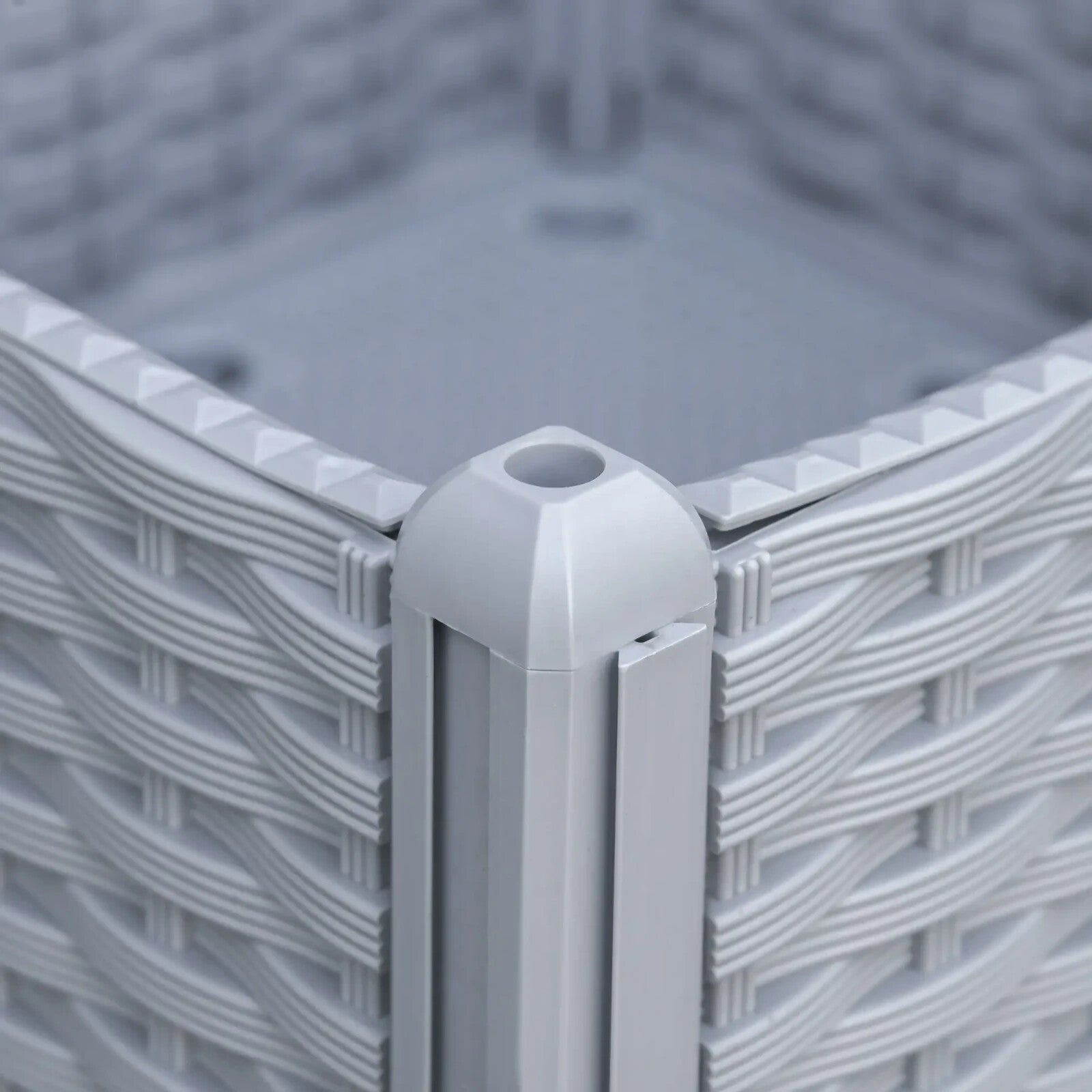 Set of 2 Raised Garden Bed Planter Box 40L x 40W x 44H cm for Vegetables, Herbs - Home and Garden Furniture Shop - rustic - furniture