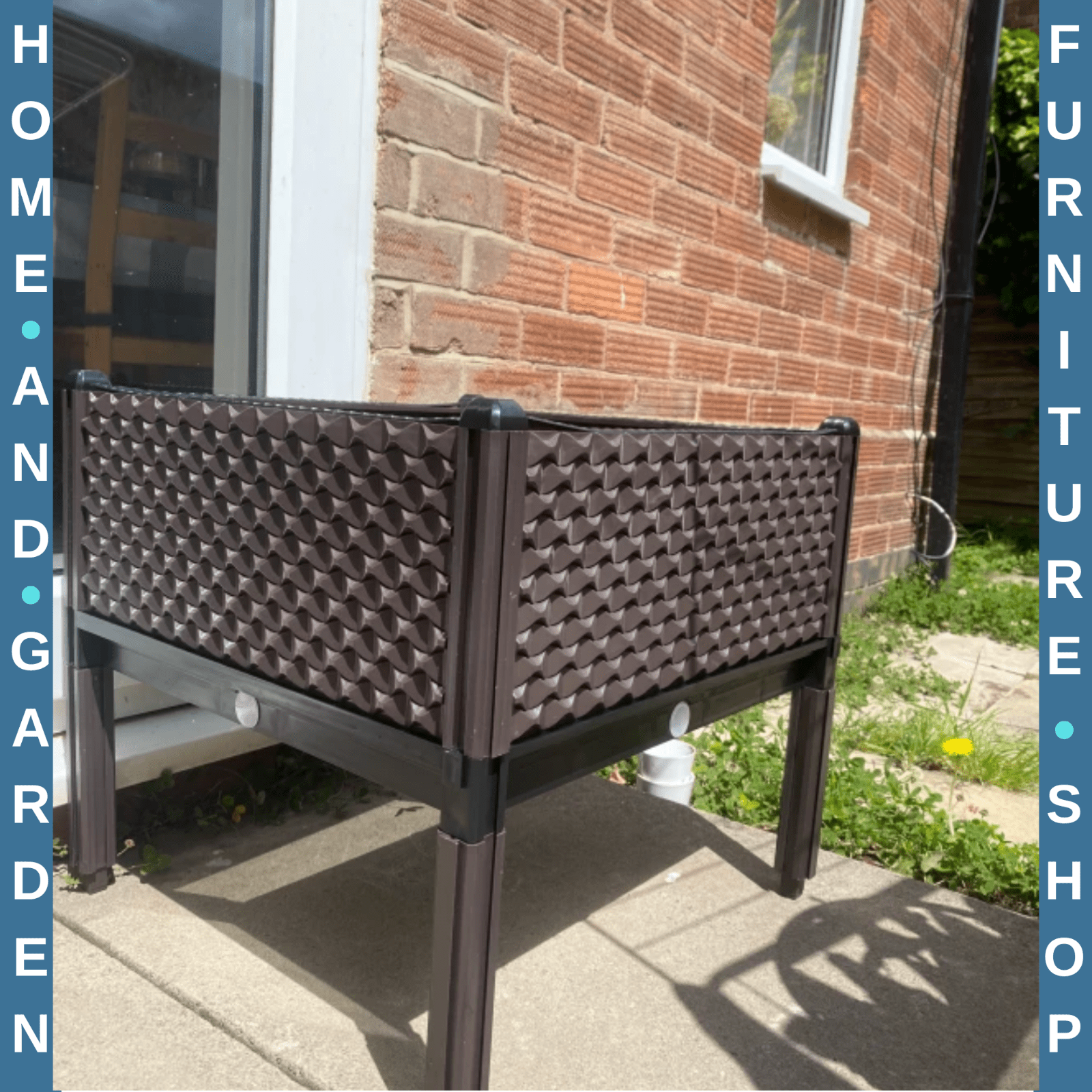 Set of 2 Raised Garden Beds with Self - Watering Design – Elevated Planter Boxes - Home and Garden Furniture Shop - rustic - furniture