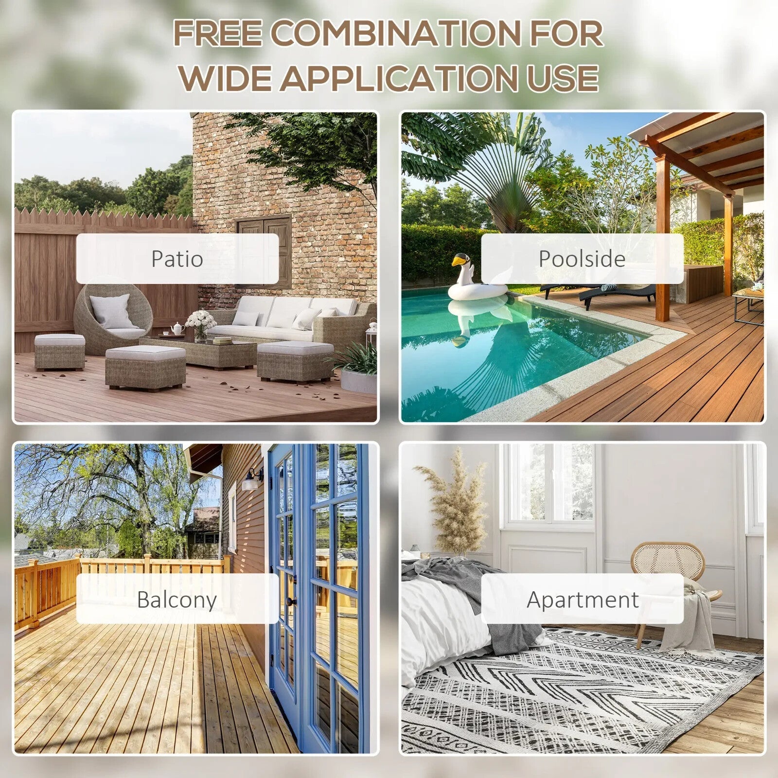 Set of 6 Folding Garden Chairs Metal Frame Outdoor Patio Dining Seat with Mesh - Home and Garden Furniture Shop - rustic - furniture