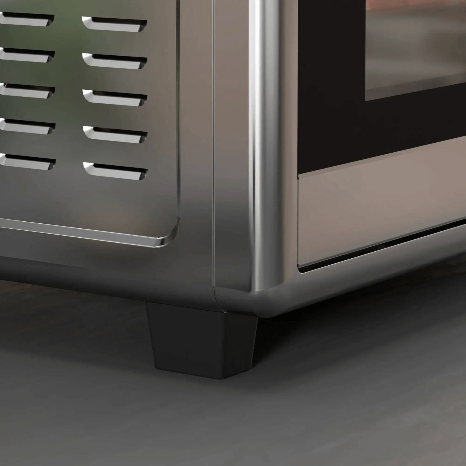 Silver 30L Mini Oven Countertop Toaster Oven Adjustable Temperature Timer 1600W - Home and Garden Furniture Shop - rustic - furniture