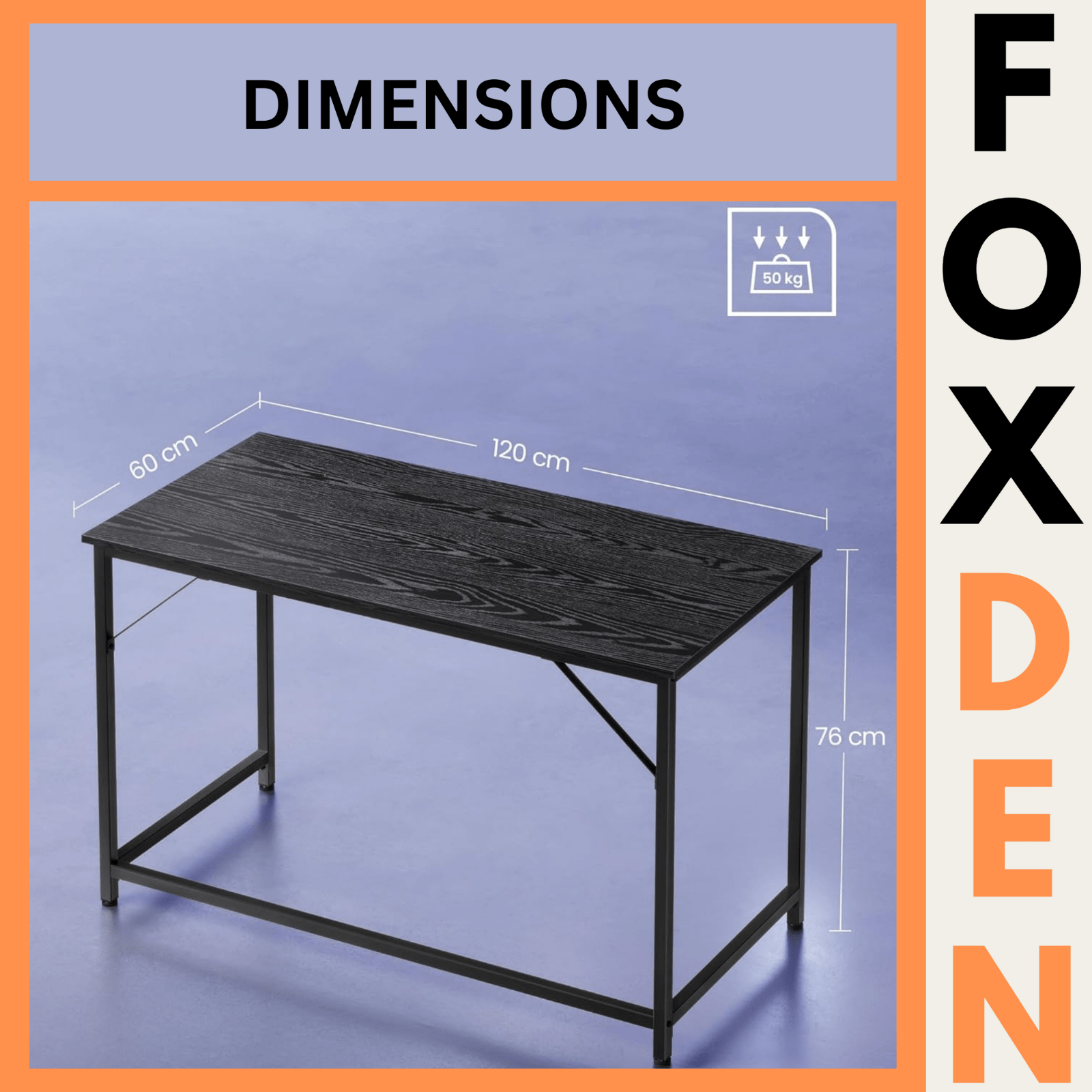 Small Computer Desk Bedroom Writing Table PC Desk Home Office Study Workstation - Home and Garden Furniture Shop - rustic - furniture