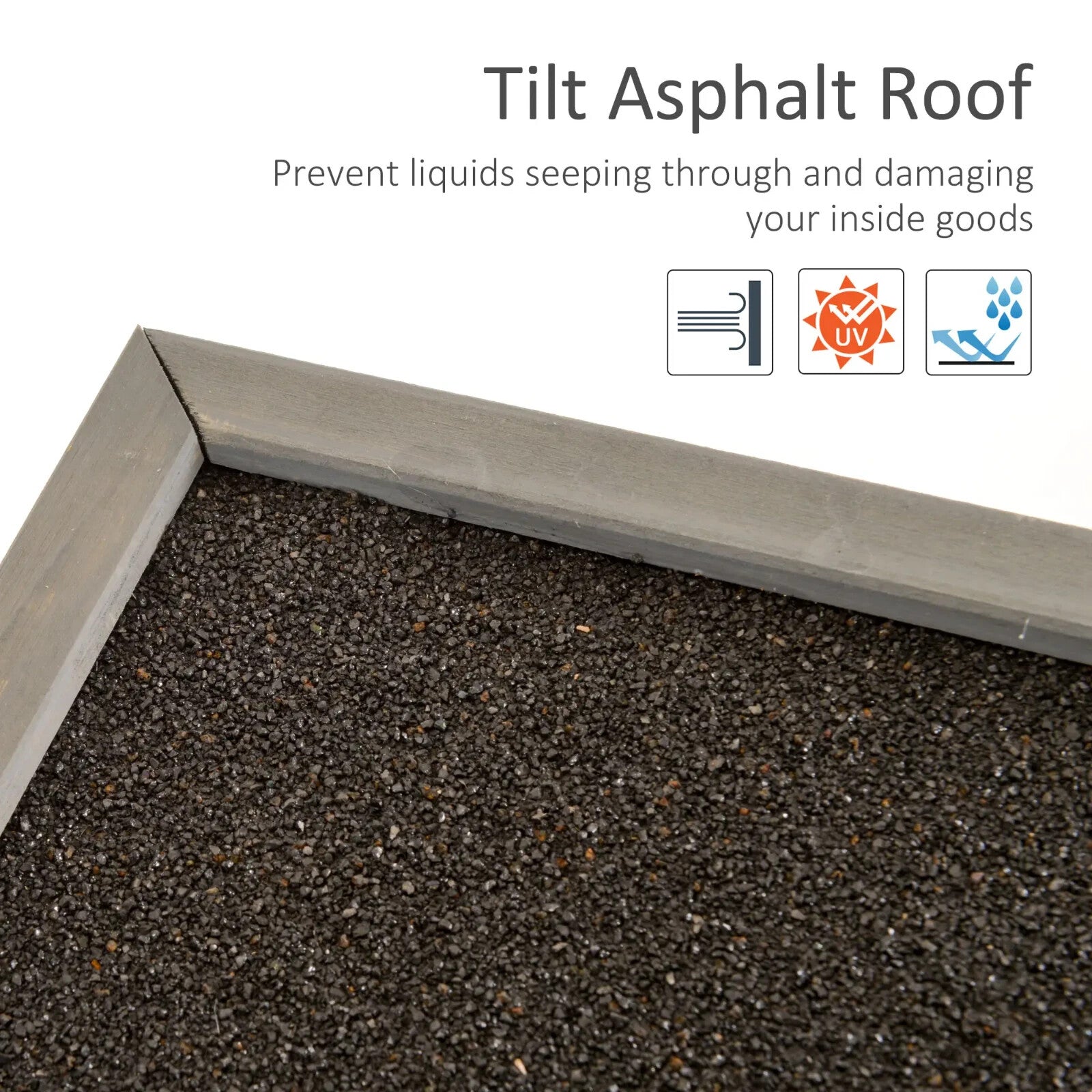 Small Wooden Shed Outdoor Storage Unit Utility Tools Box Garden Patio Cupboard - Home and Garden Furniture Shop - rustic - furniture