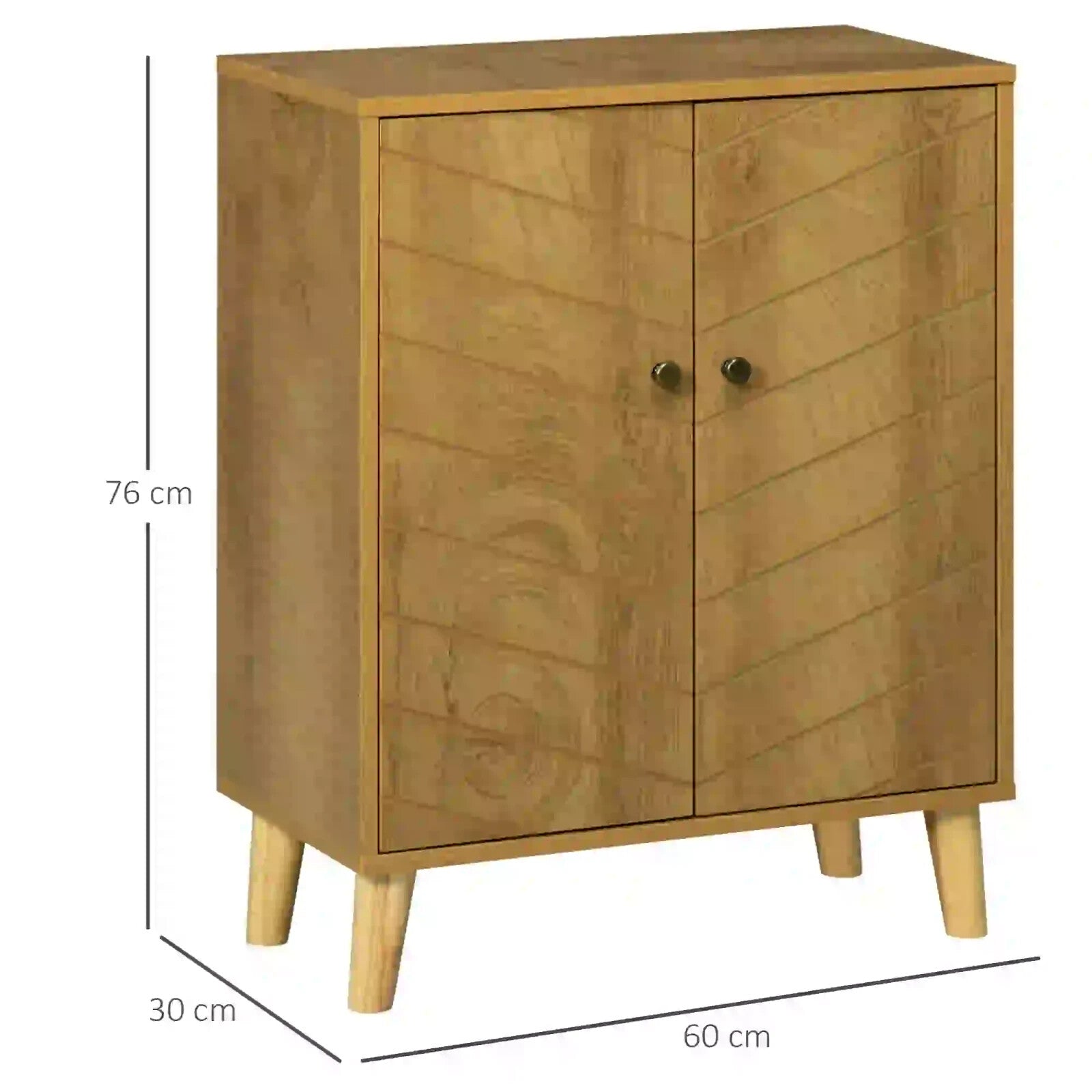 Small Wooden Sideboard Cabinet Scandinavian Modern Cupboard Nordic Furniture NEW - Home and Garden Furniture Shop - rustic - furniture
