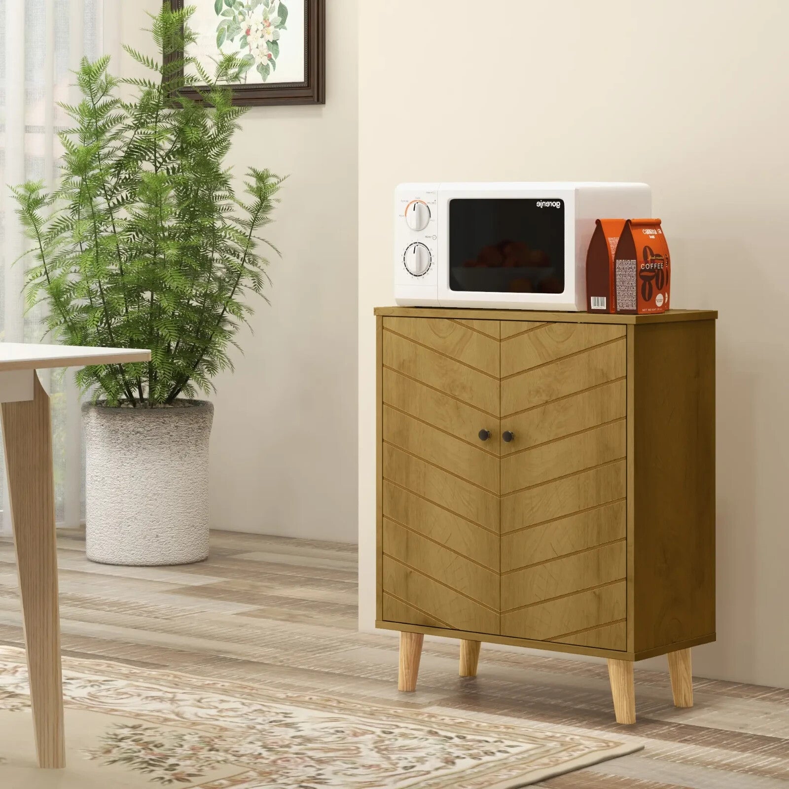 Small Wooden Sideboard Cabinet Scandinavian Modern Cupboard Nordic Furniture NEW - Home and Garden Furniture Shop - rustic - furniture