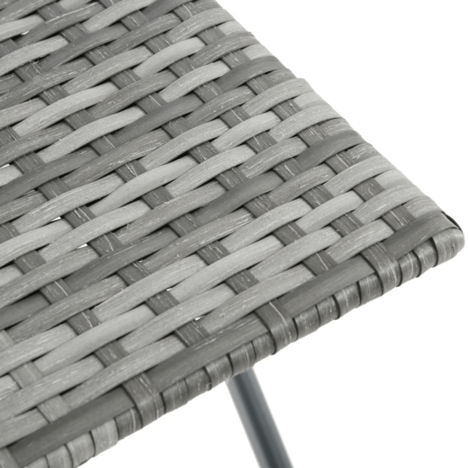 Space Saving Balcony Bistro Set Rattan Furniture Garden Folding Chair Table Seat - Home and Garden Furniture Shop - rustic - furniture