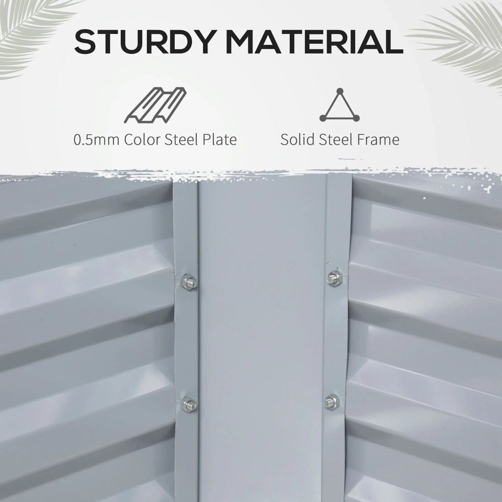 Steel Raised Garden Planter Box Kit w/ Greenhouse Cover for Use Outdoor Growing - Home and Garden Furniture Shop - rustic - furniture