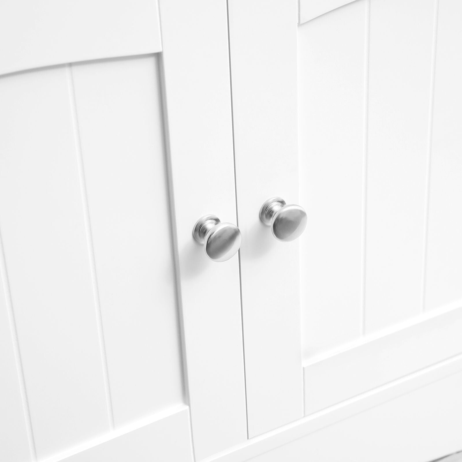 Tall Kitchen Larder Cupboard Large Pantry Storage Cabinet Shelving Unit Drawer - Home and Garden Furniture Shop - rustic - furniture