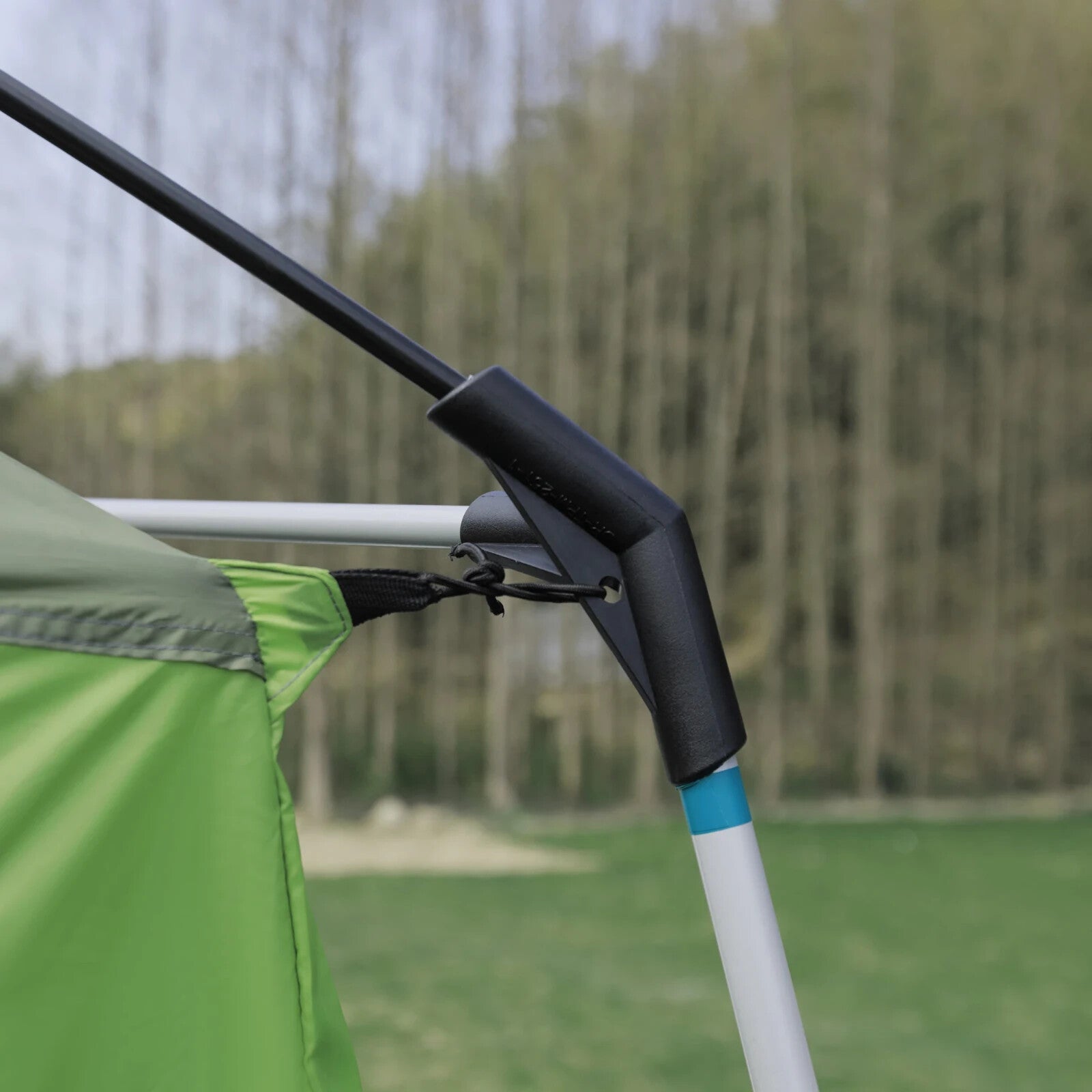 Tunnel Camping Tent with Porch 2 Rooms Lantern Hook & Portable Carry Bag Shelter - Home and Garden Furniture Shop - rustic - furniture