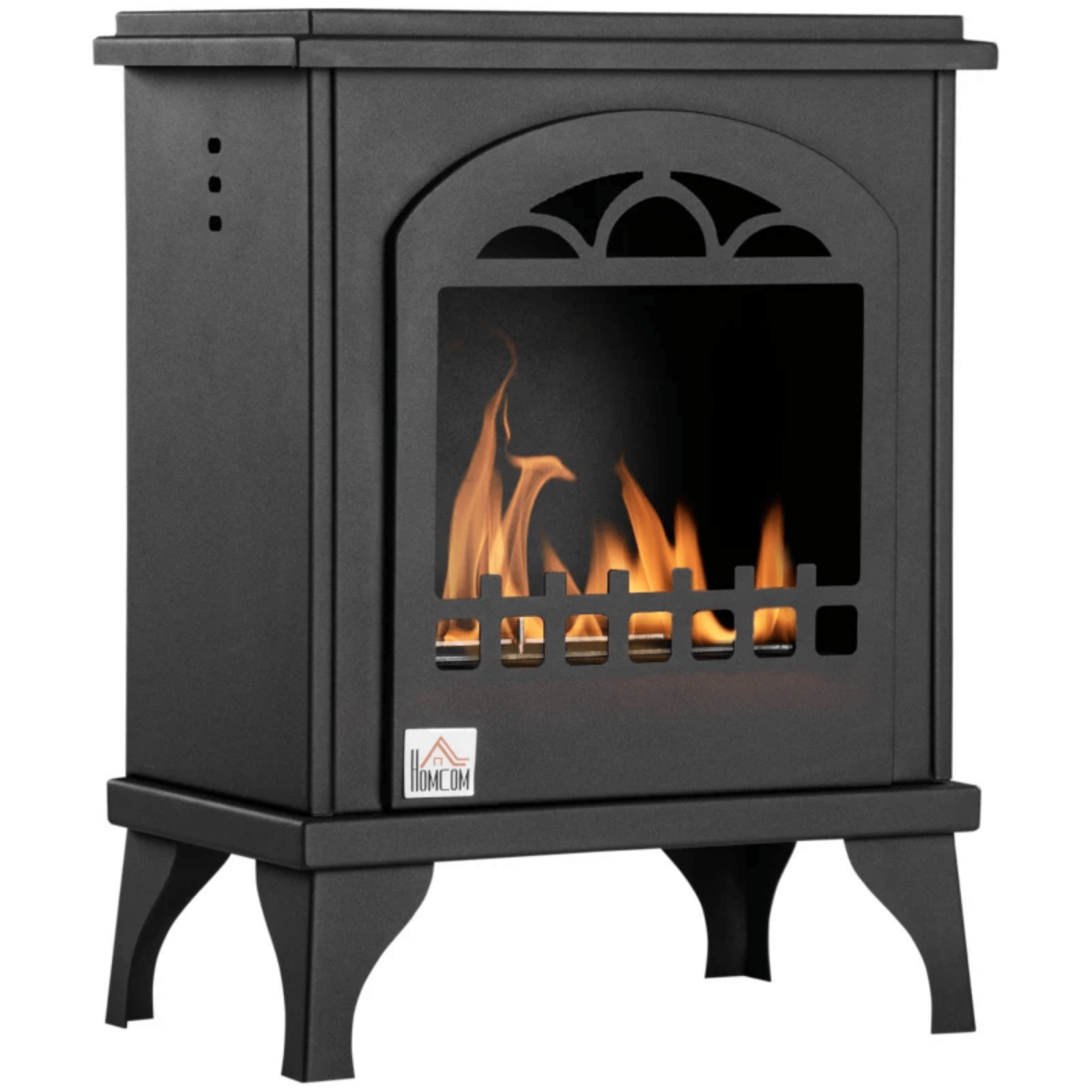 Vintage Free Standing Bio Ethanol Fireplace Heater Fire Living Room Stove Heater - Home and Garden Furniture Shop - #rustic - furniture#