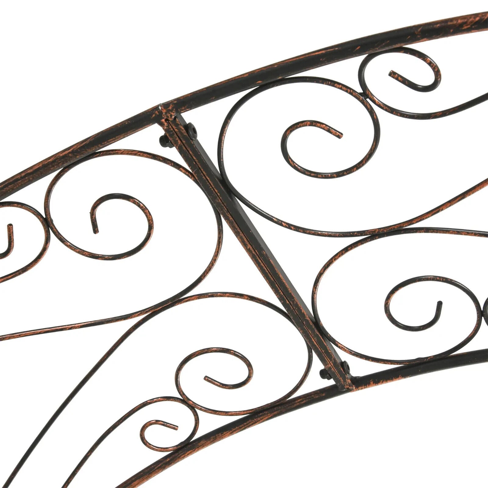 Vintage Metal Garden Arch Arbour Rose Climbing Archway Plant Wedding Decorative - Home and Garden Furniture Shop - #rustic - furniture#