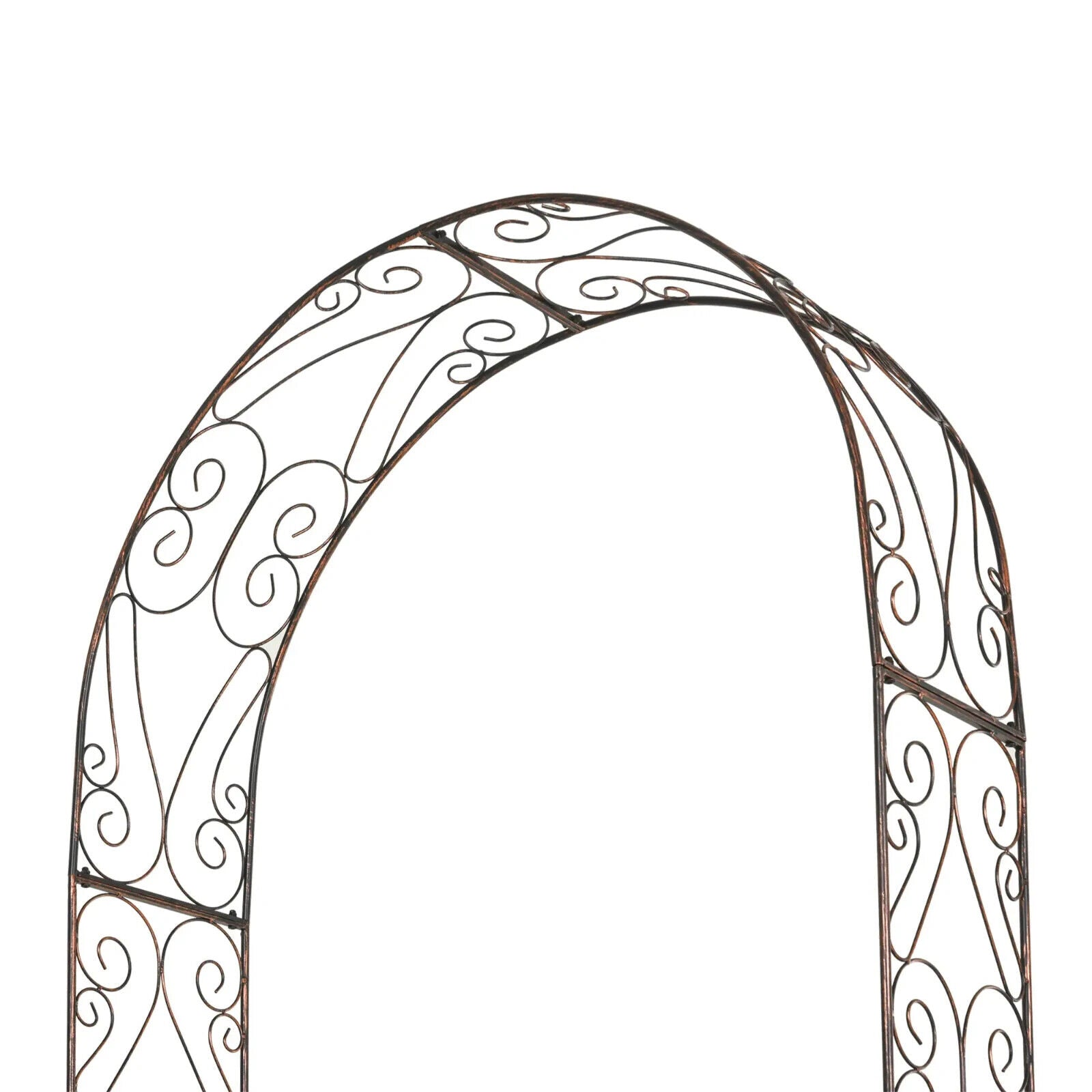 Vintage Metal Garden Arch Arbour Rose Climbing Archway Plant Wedding Decorative - Home and Garden Furniture Shop - #rustic - furniture#