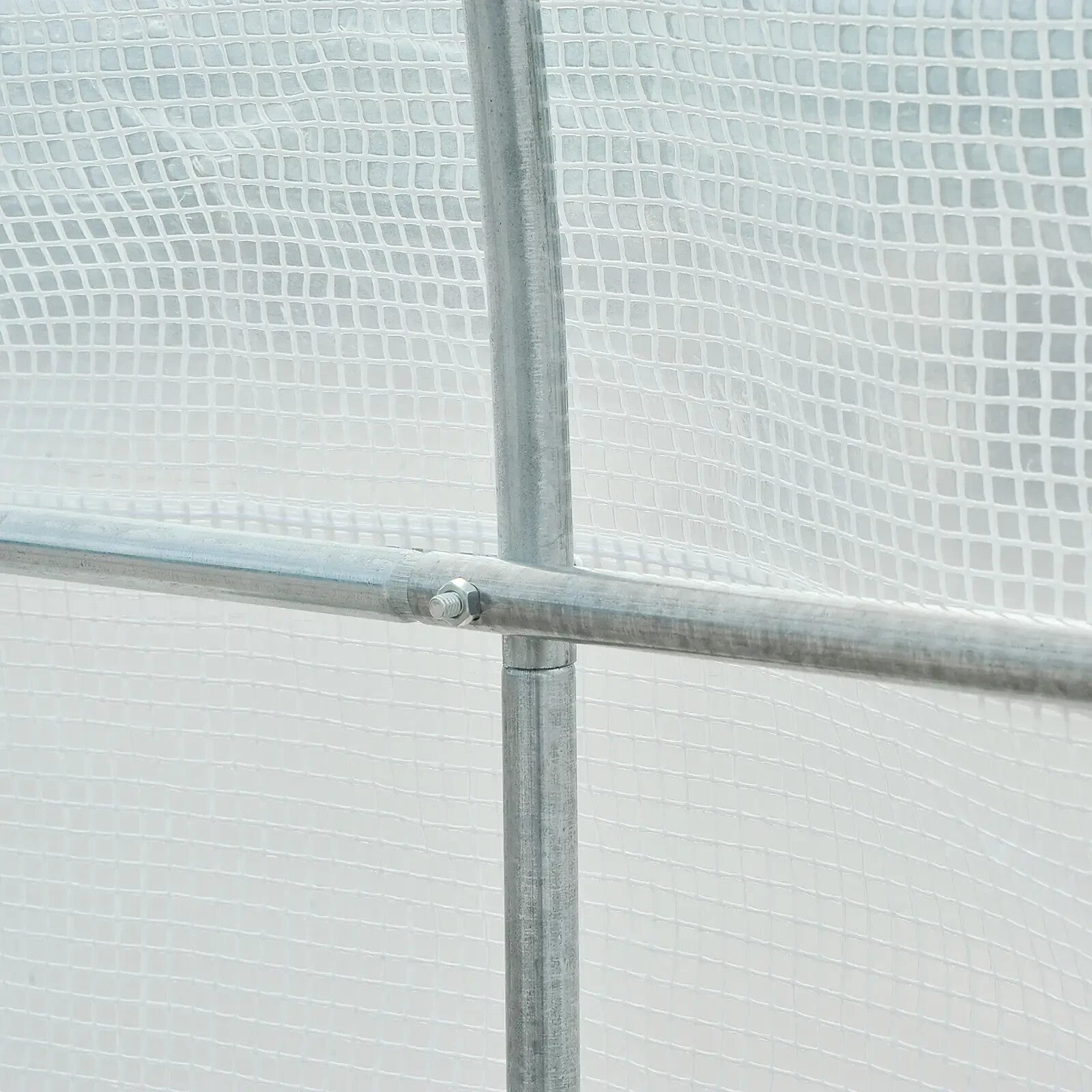 Walk In Greenhouse Large Polytunnel Windows Galvanised Garden Grow Tent Plants - Home and Garden Furniture Shop - rustic - furniture