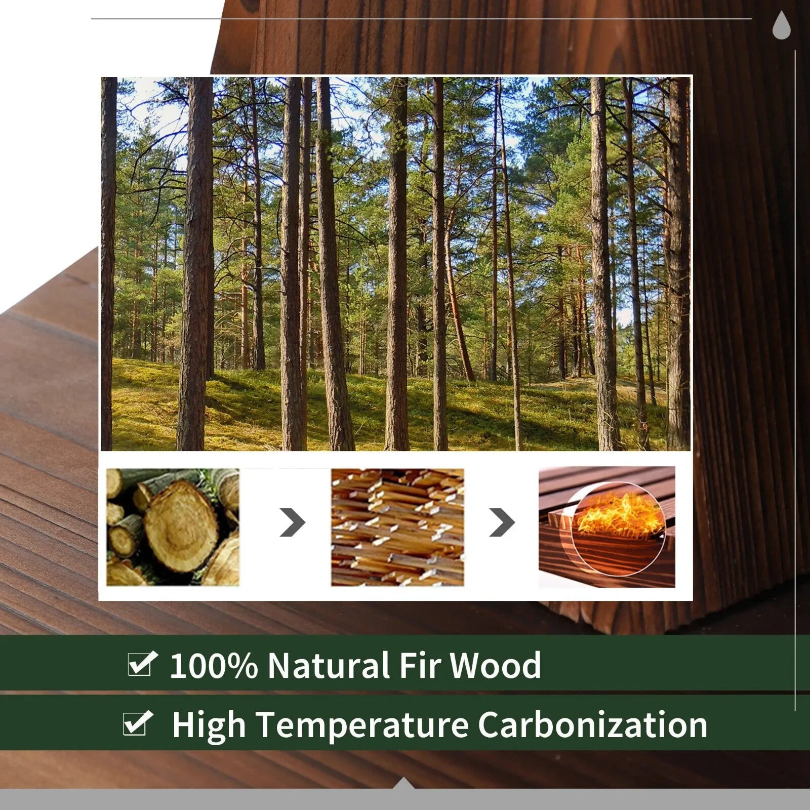 Water Fountain Retro Round Decorative Ornament With Electric Pump Rustic Brown - Home and Garden Furniture Shop - rustic - furniture